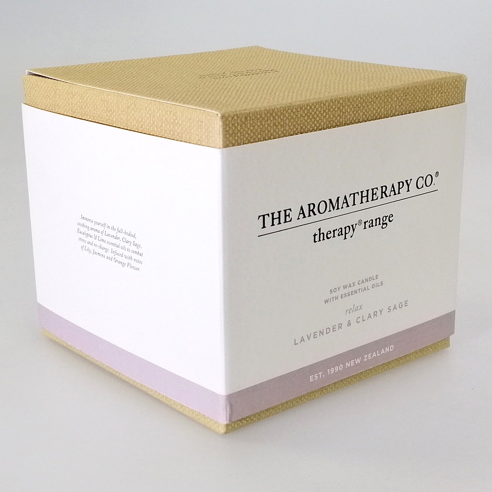 The Aromatherapy Company - Therapy Range 'Relax' - Candle - Lavender & Clary Sage