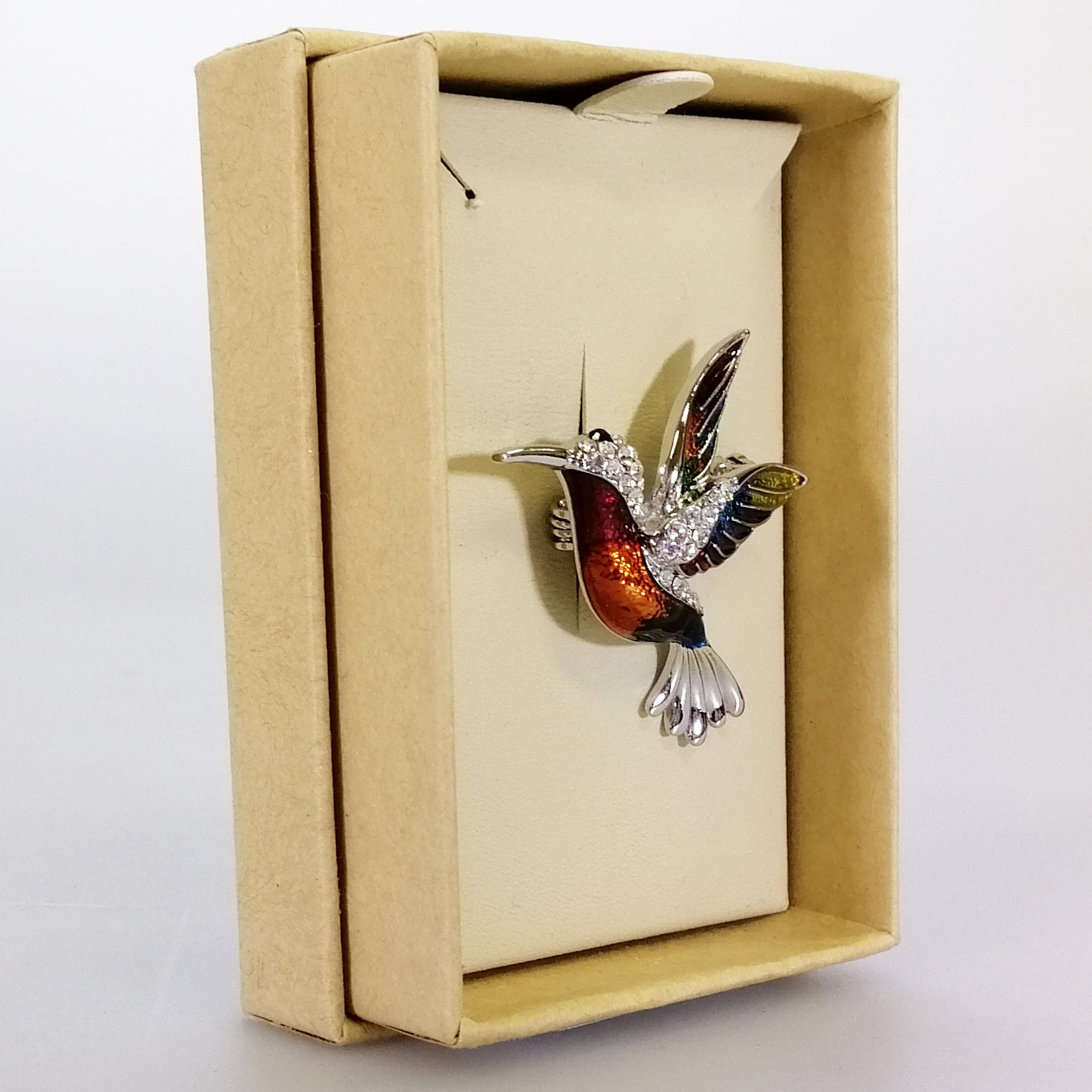 Kiwicraft - Hummingbird Brooch