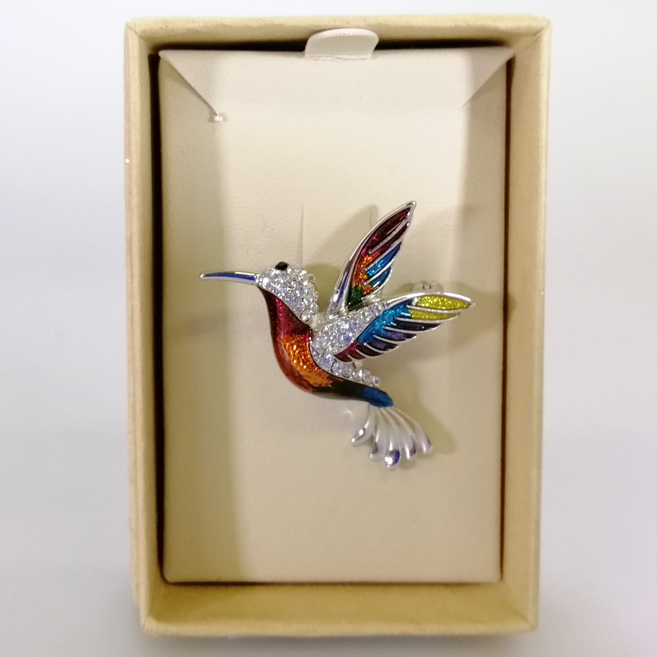 Kiwicraft - Hummingbird Brooch