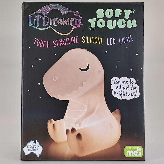 Silicone Touch Night Light - Dinosaur