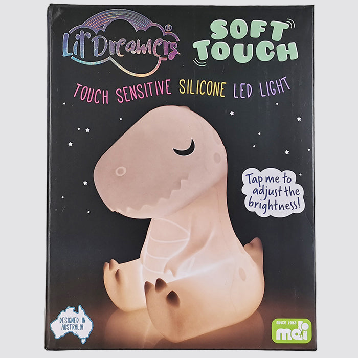 Silicone Touch Night Light - Dinosaur