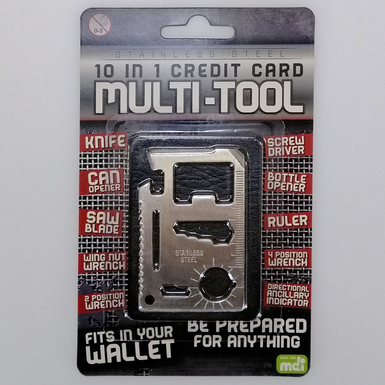 10 in 1 Credit Card Multi-Tool