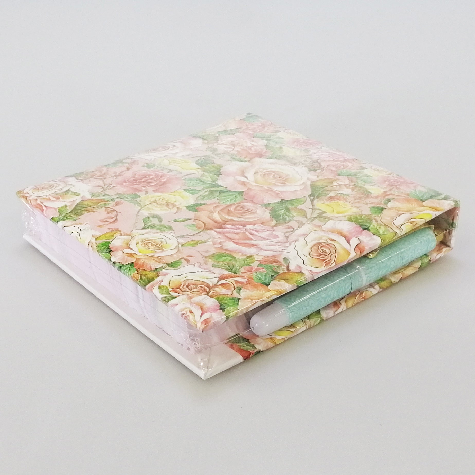 Pink Roses Memo Pad