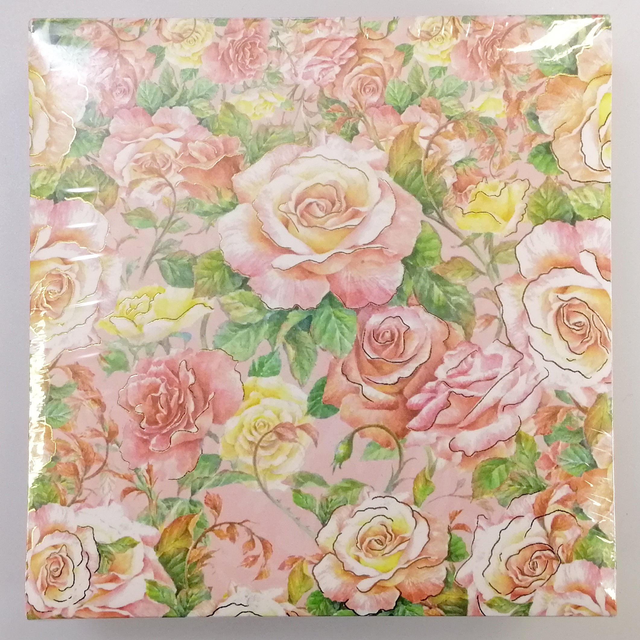 Pink Roses Memo Pad