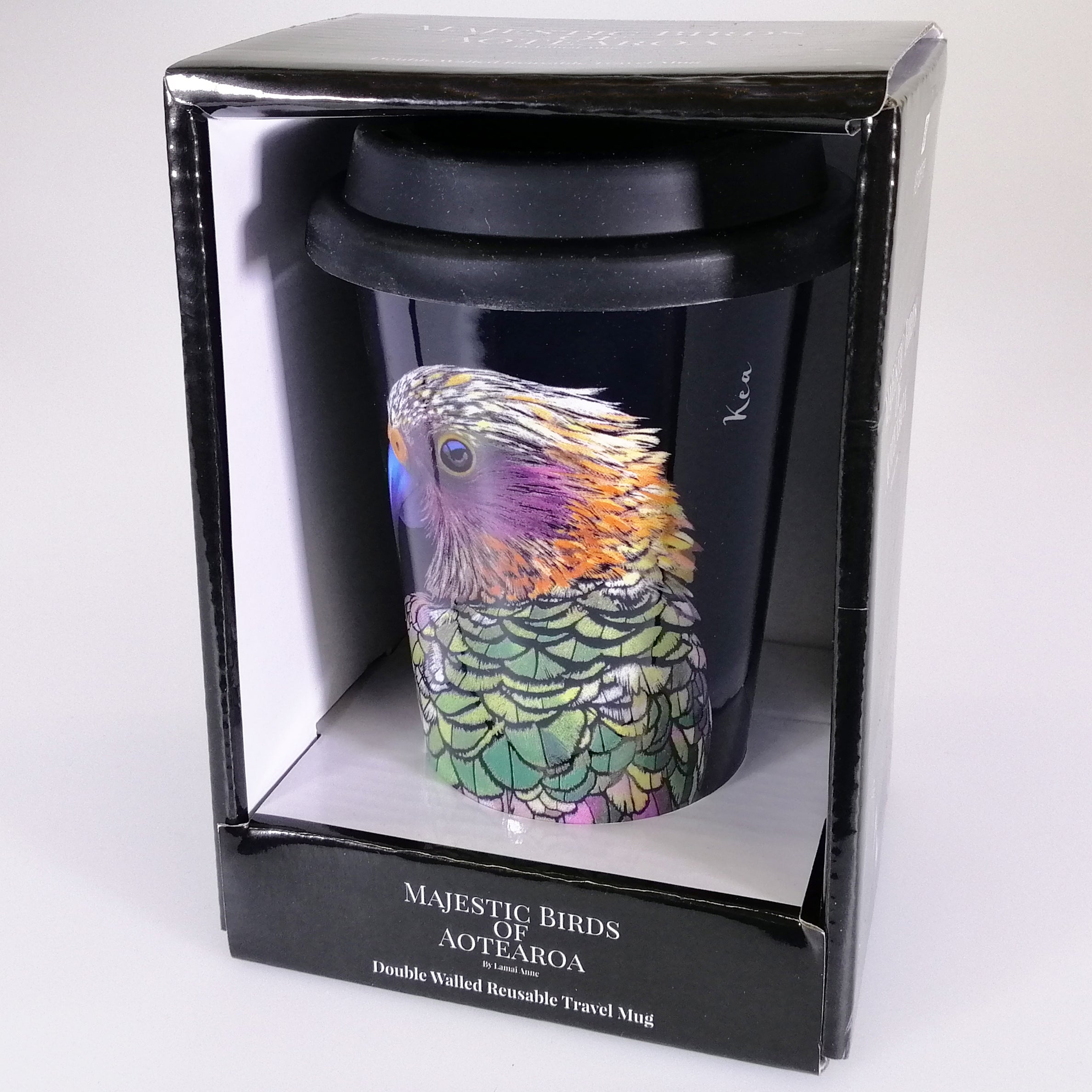 Bone China Travel Mug - "Kea"