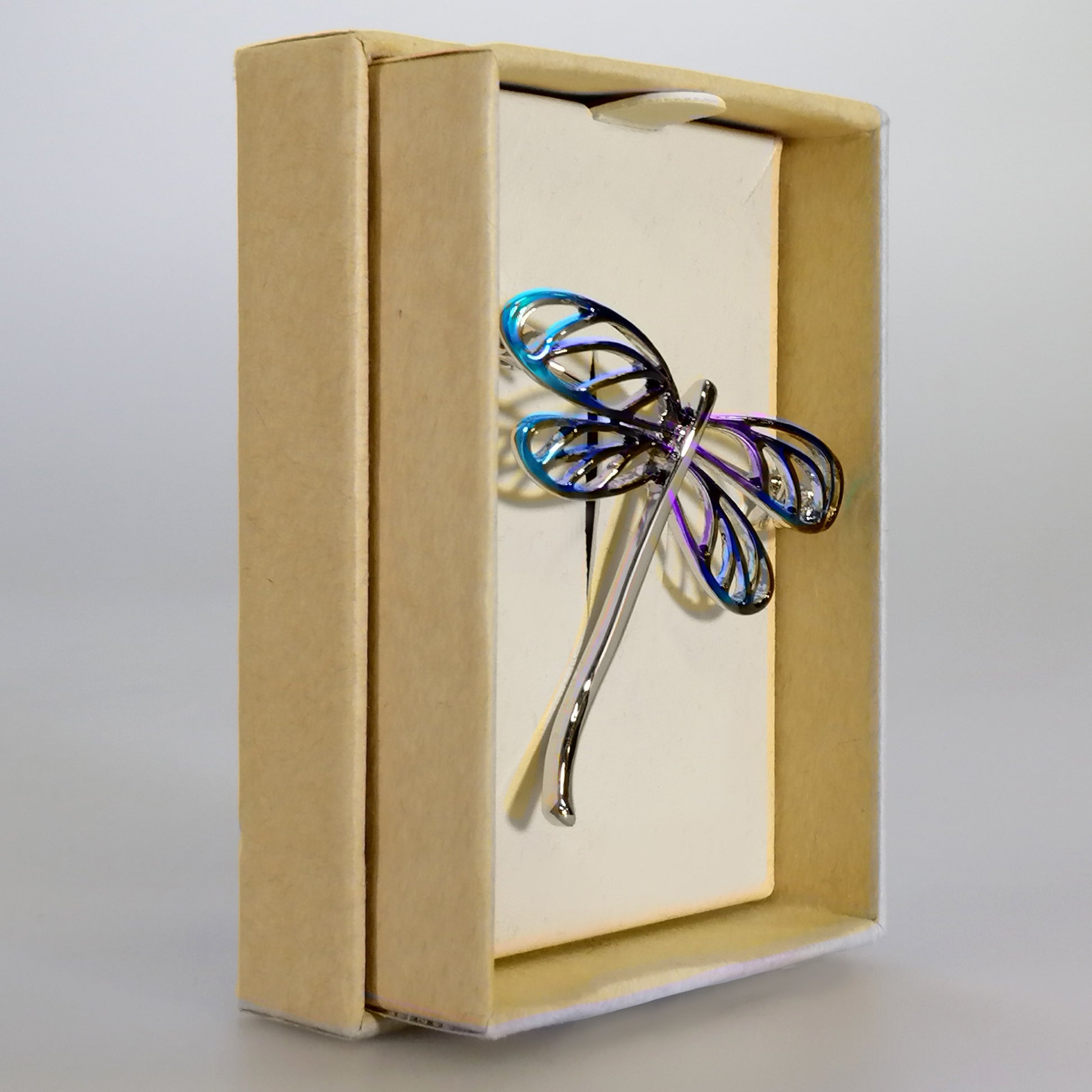 Kiwicraft - Colourful Dragonfly Brooch