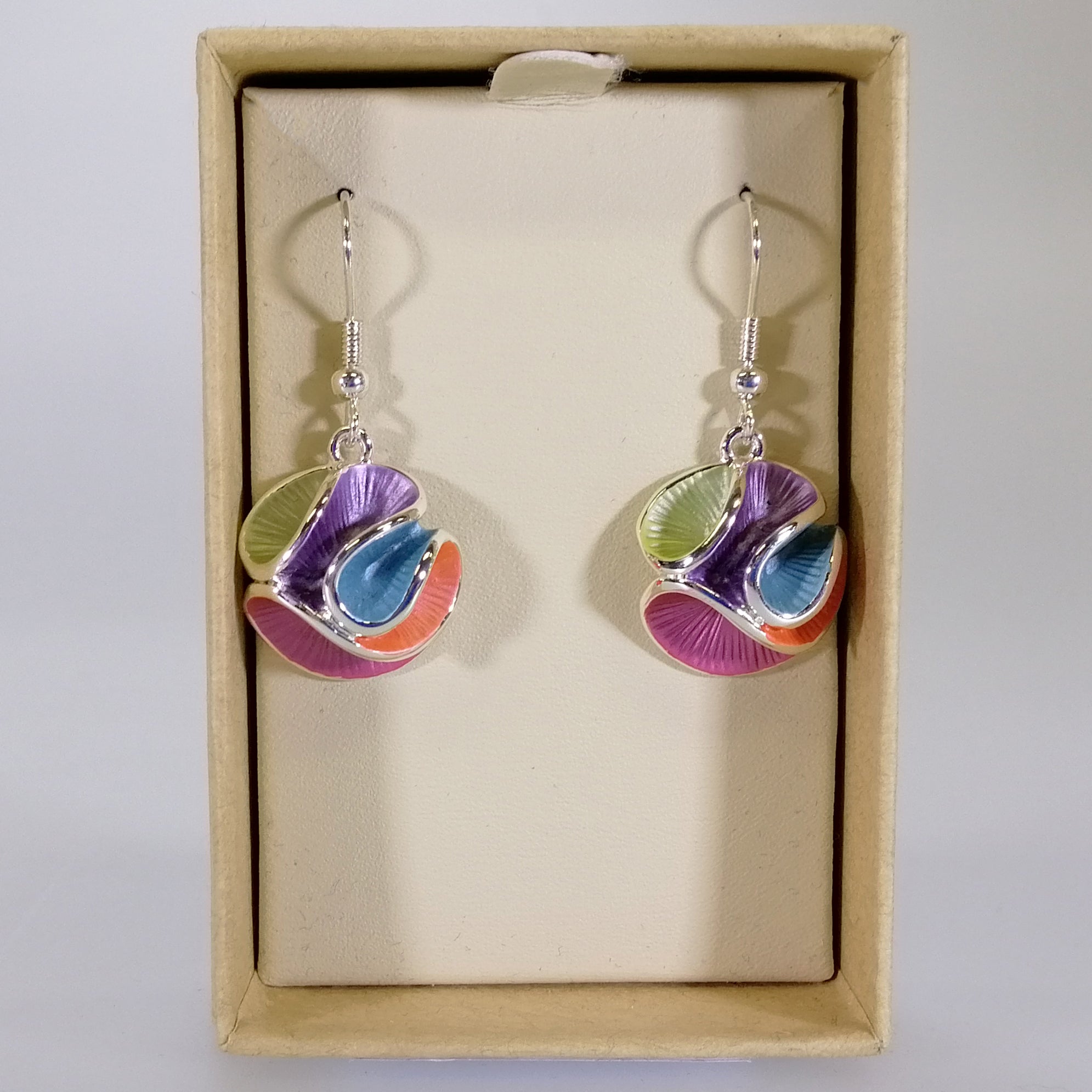 Kiwicraft - Colourwave Enamel Earrings