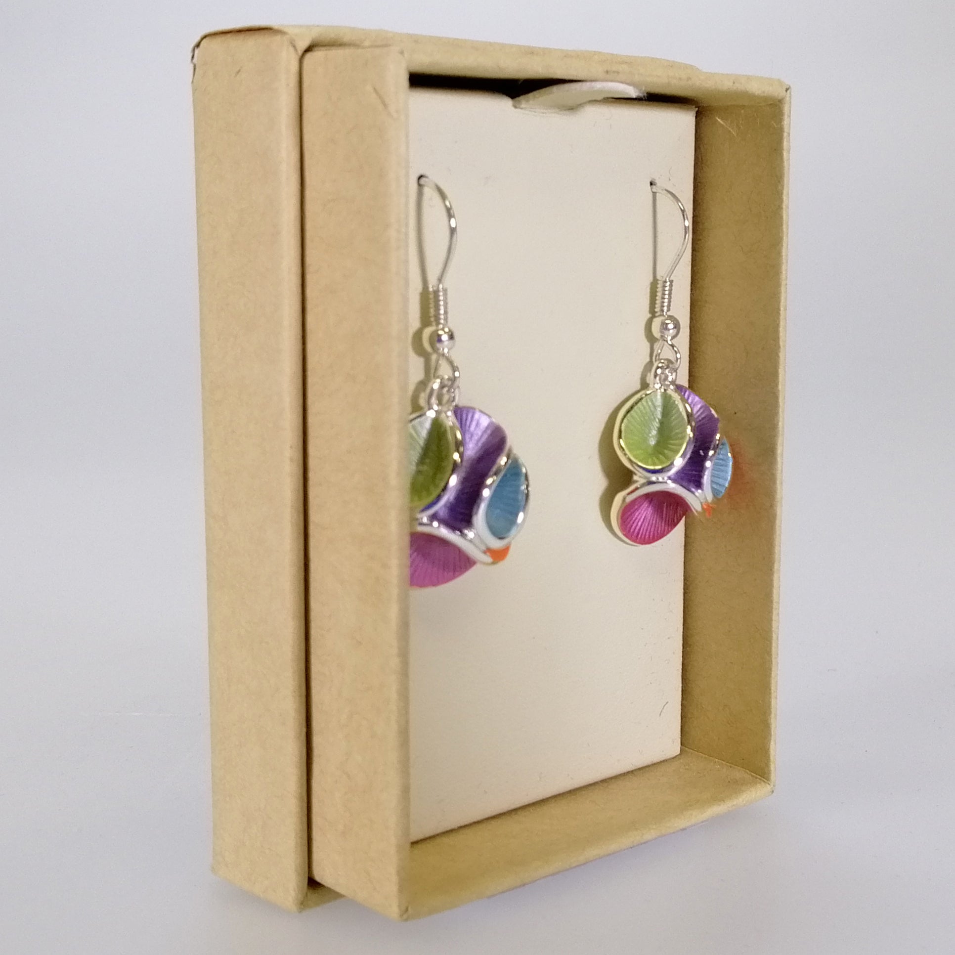 Kiwicraft - Colourwave Enamel Earrings