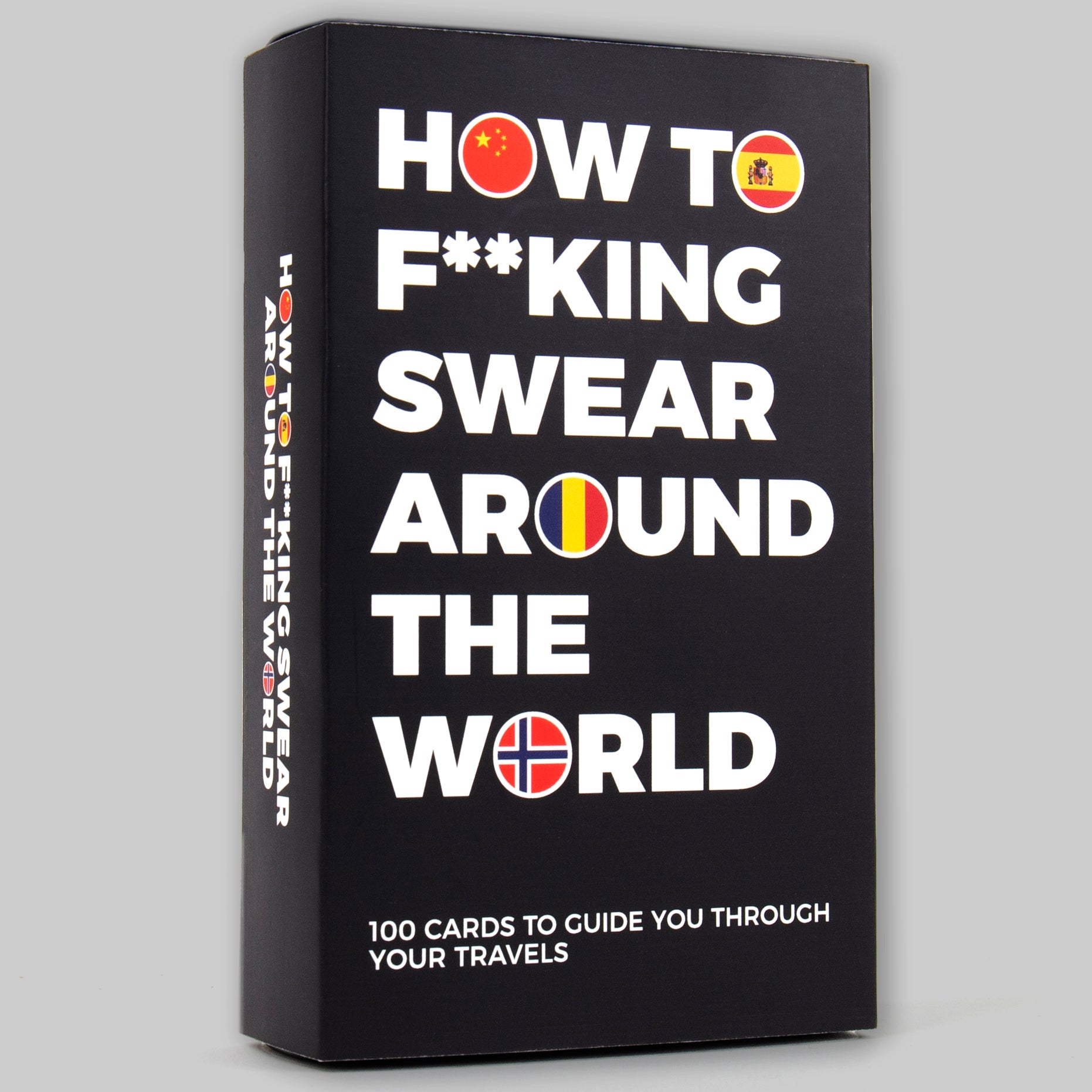 Flash Cards - "How to F**King Swear Around the World" - Explicit