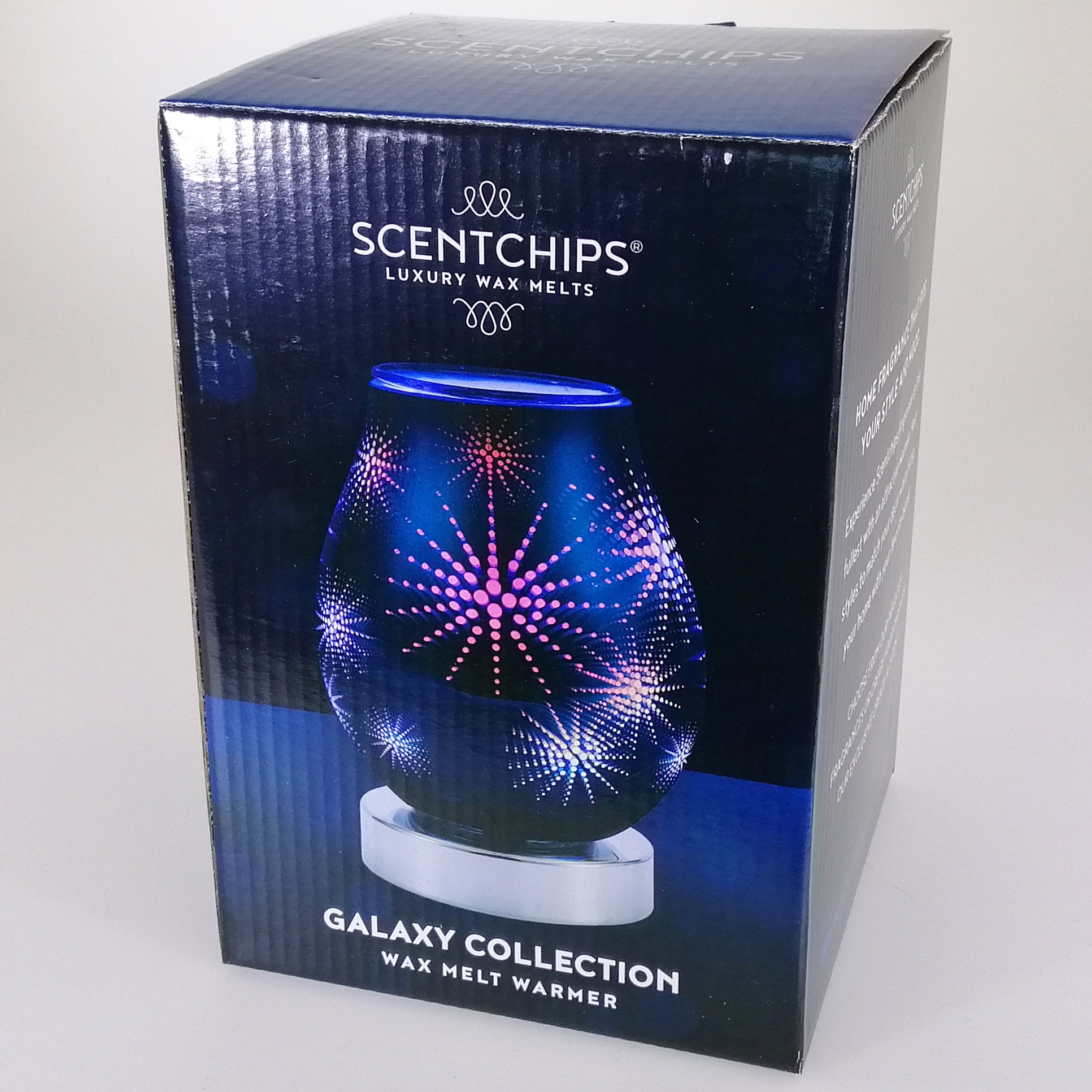 Scentchips Warmer with LED 'Fireworks' Colour Changing Display