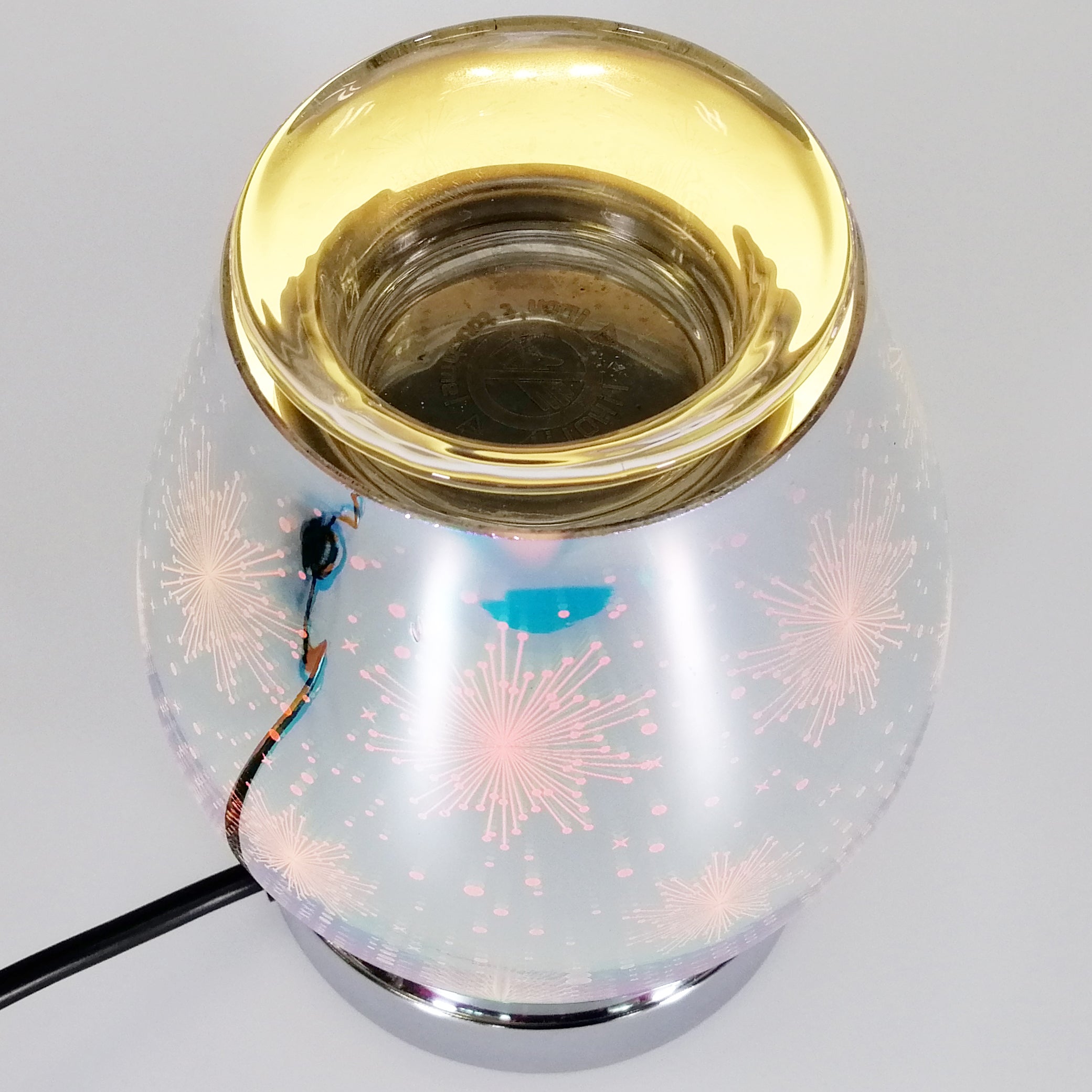 Scentchips Warmer with LED 'Fireworks' Colour Changing Display