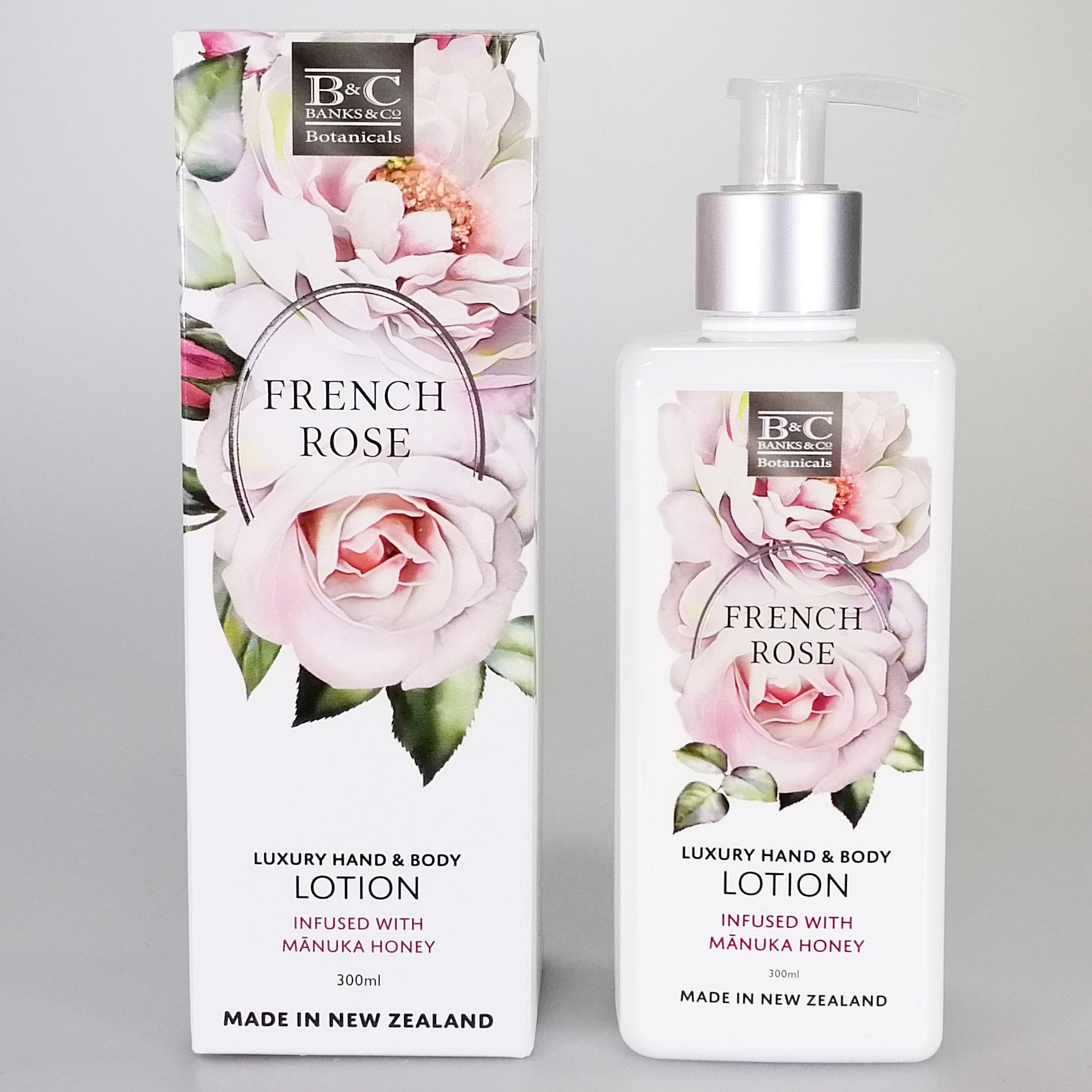 Banks & Co. French Rose - Luxury Hand & Body Lotion