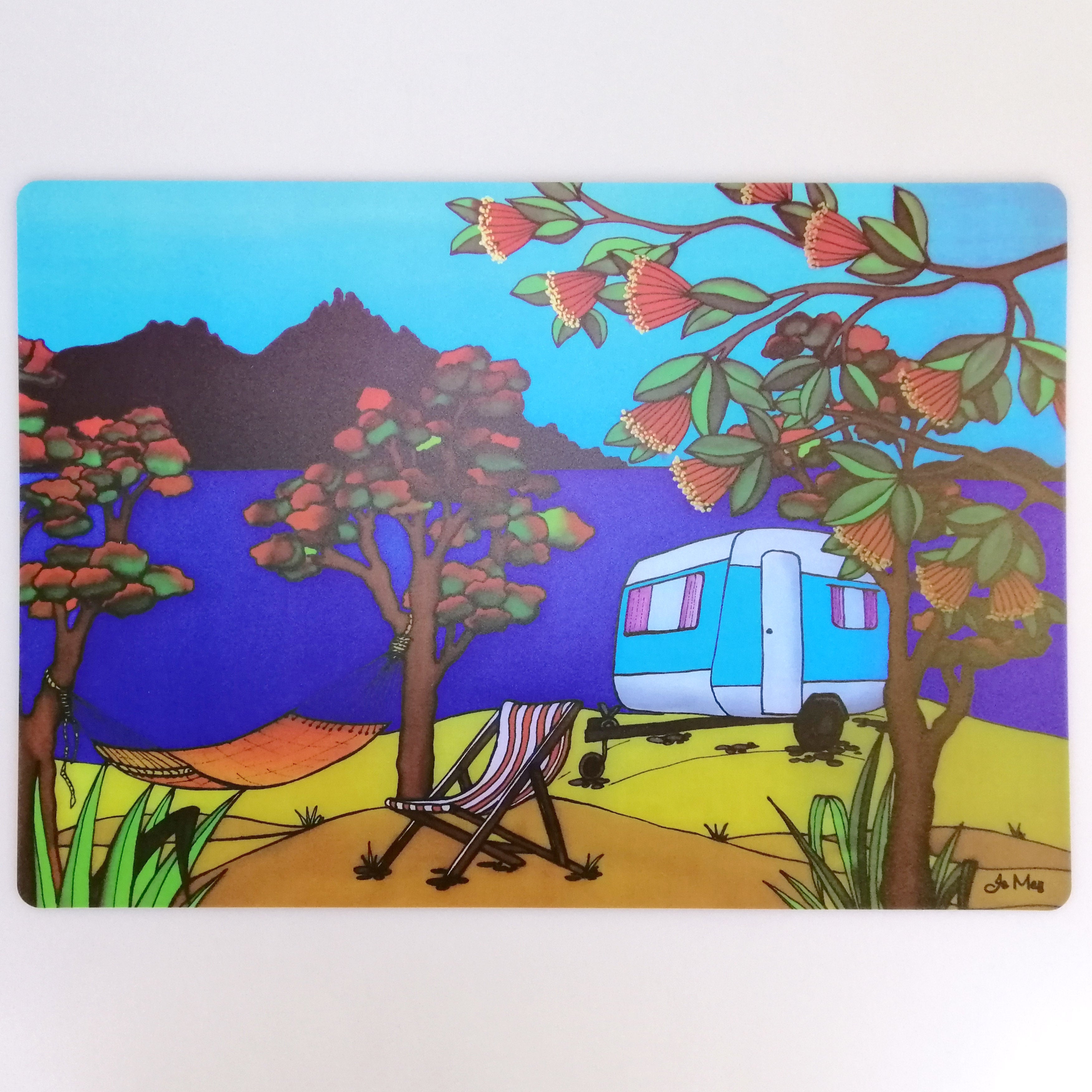 Plastic Placemats - NZ Scenes - Set of 4