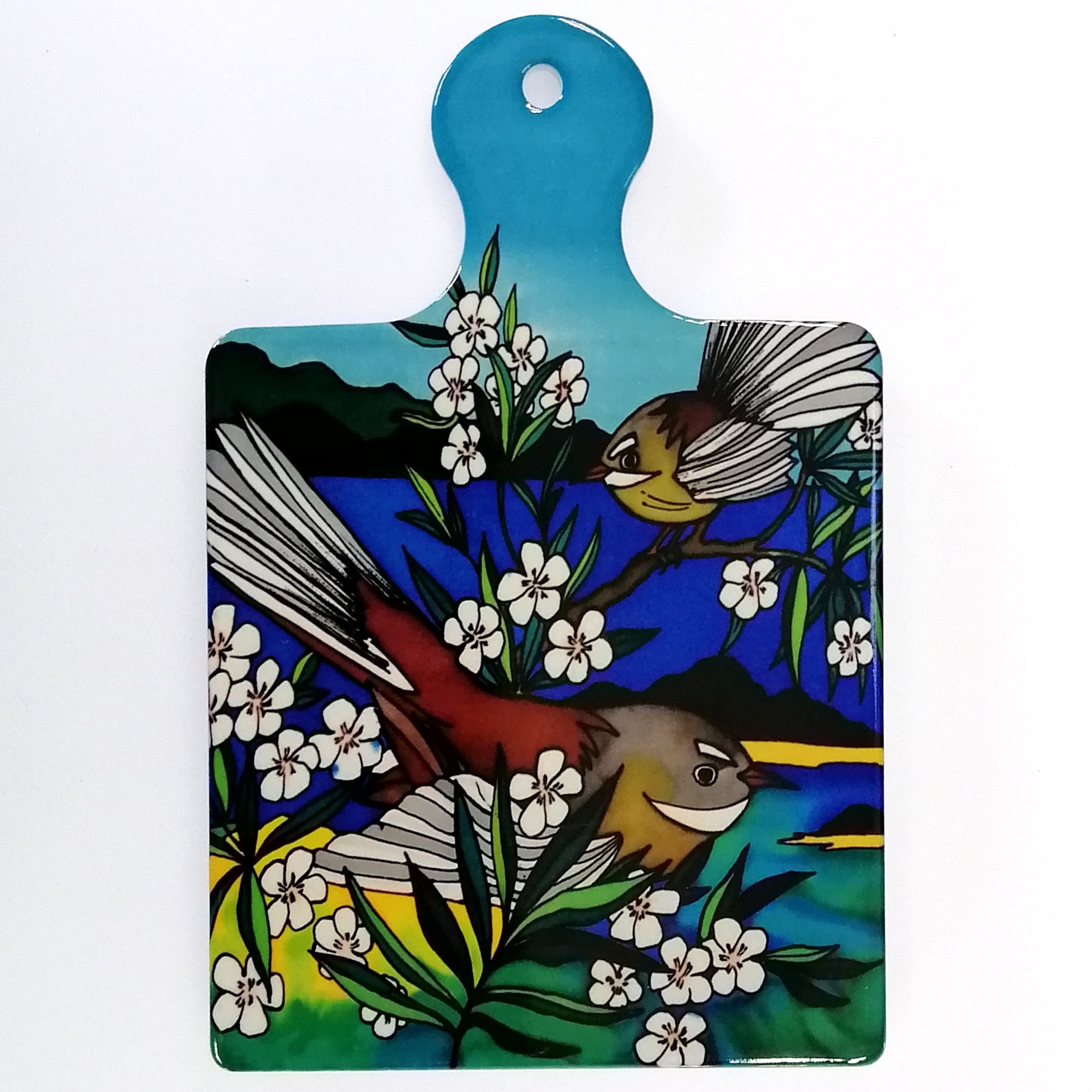 Jo May - Fantail Ceramic Trivet