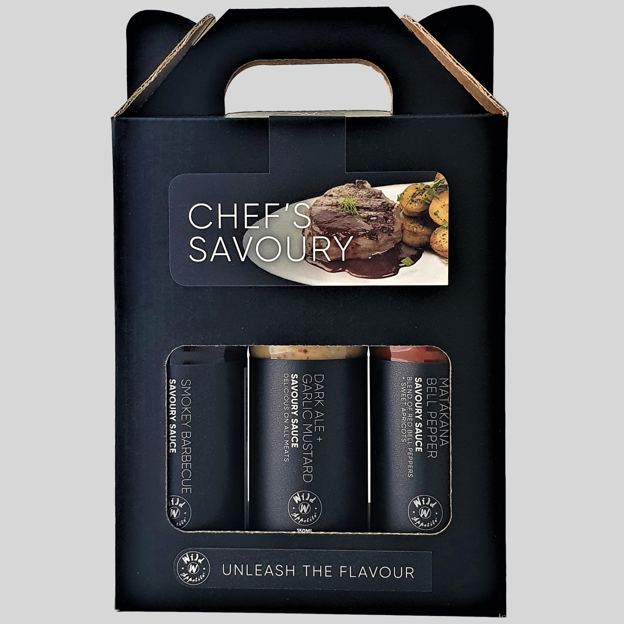 Wild Appetite - Chef's Savoury Gift Set - 3 x 150ml