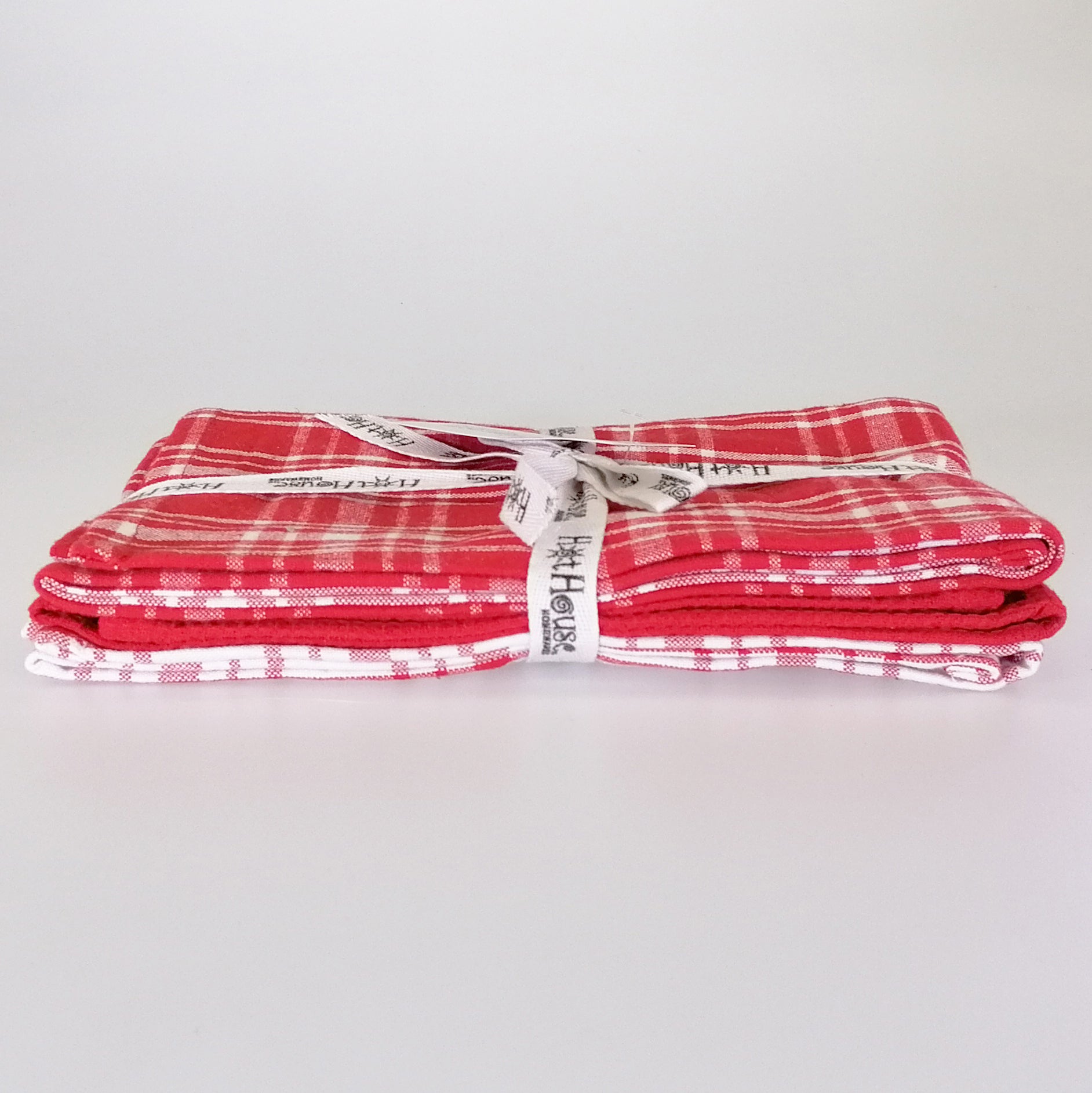 Tea Towel - Dallas Red - Set of 3