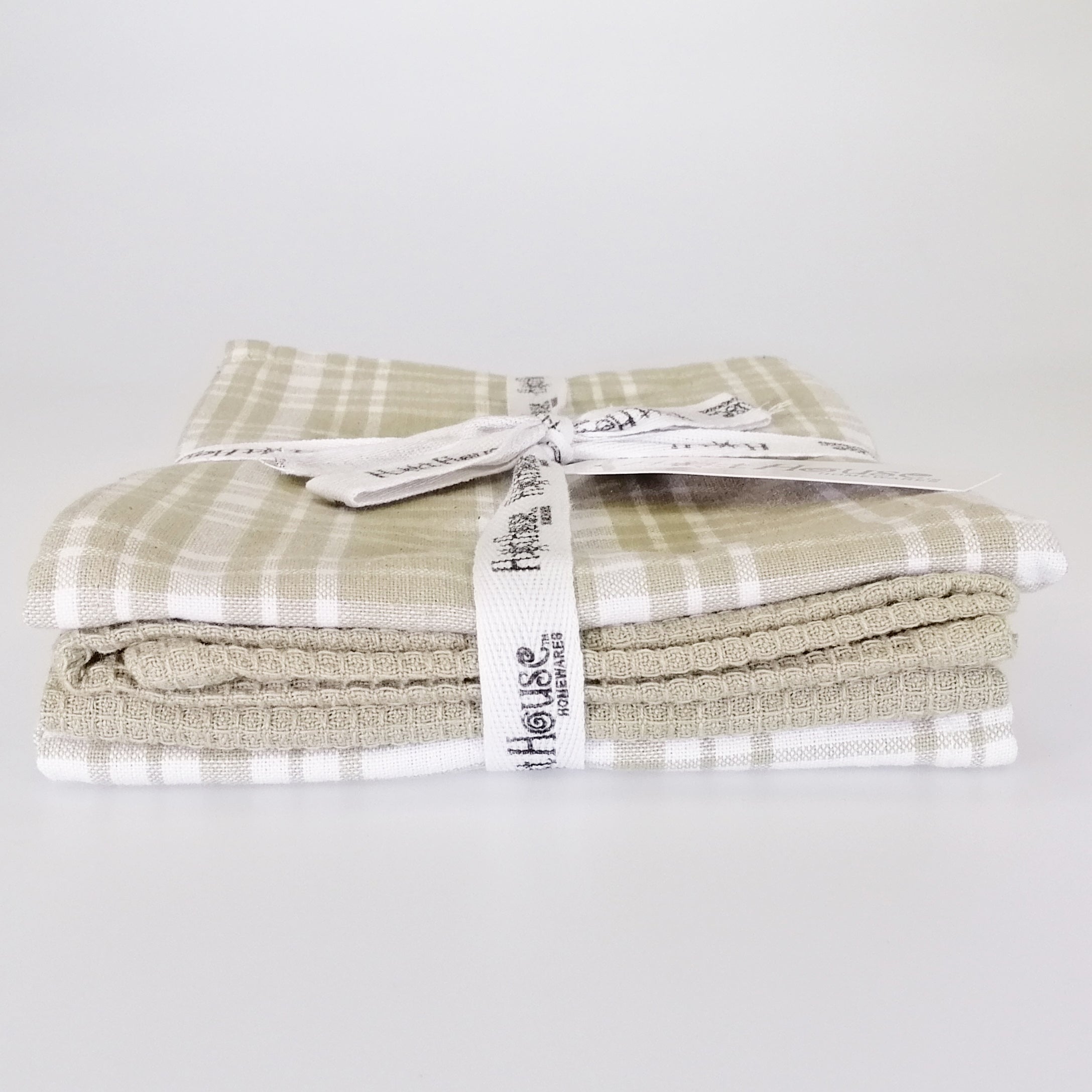Tea Towel - Dallas Beige - Set of 3