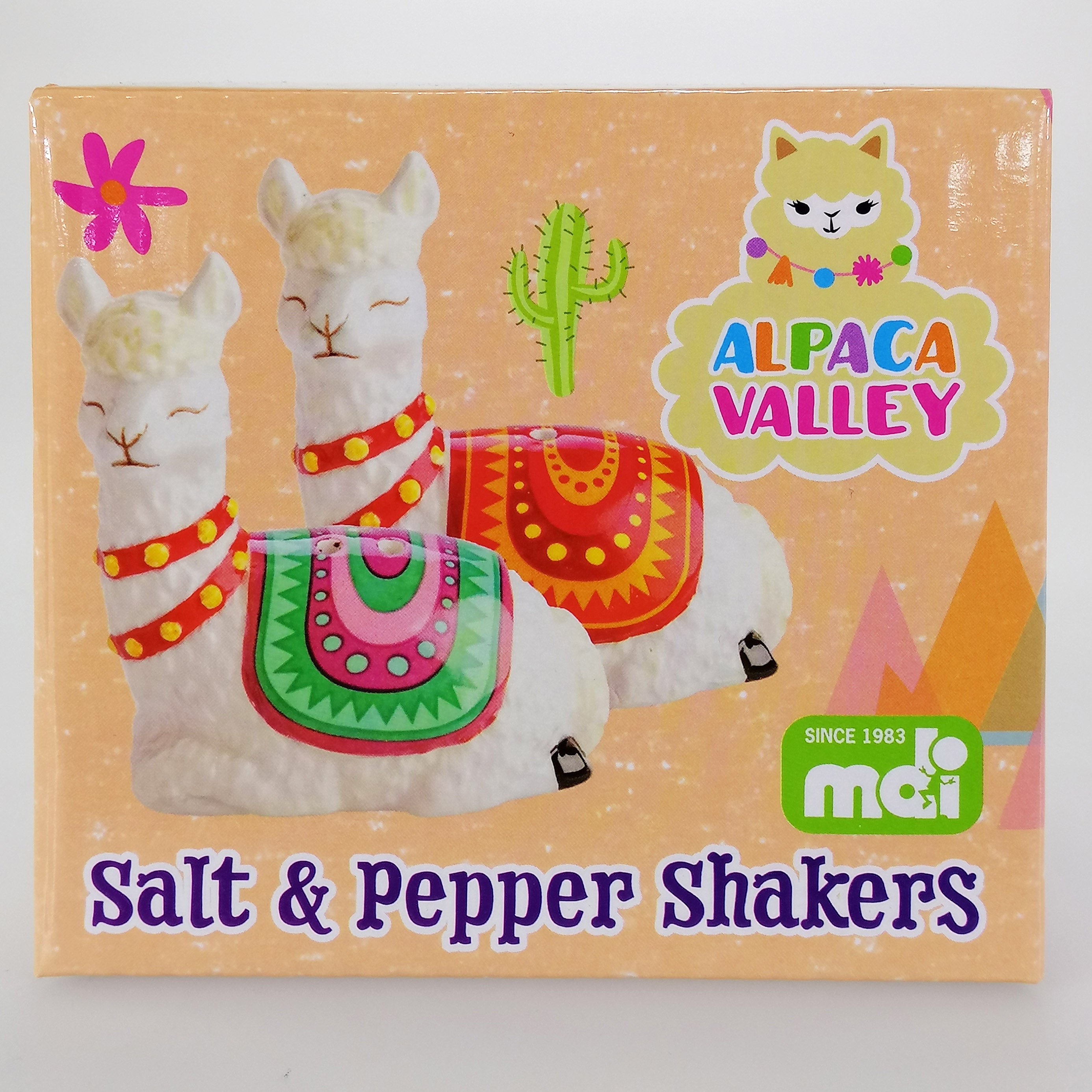Alpaca' Collectible Ceramic Salt & Pepper Set