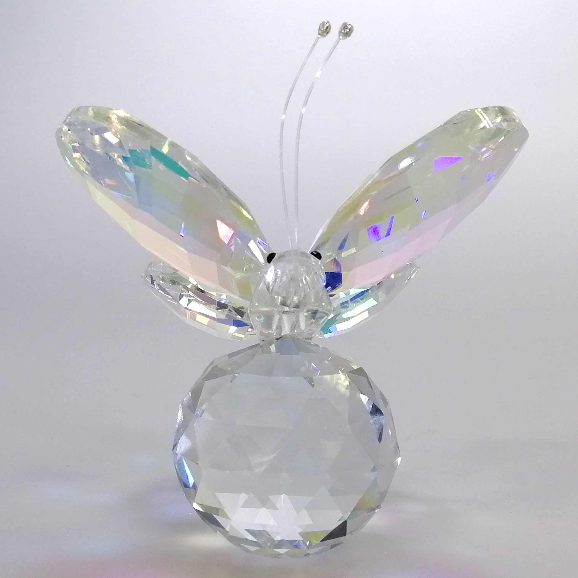 Glass Butterfly - On Glass Ball
