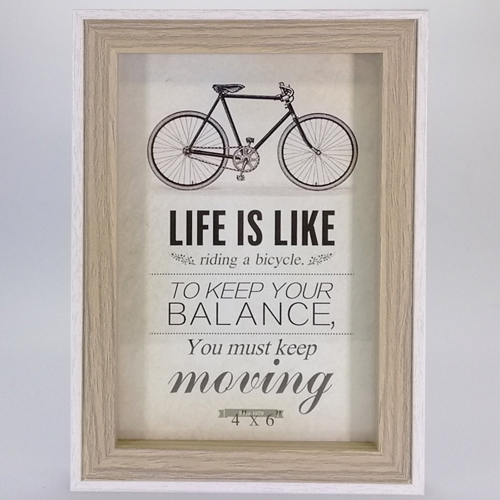 Natural Wooden Photo Frame - 4"x 6"