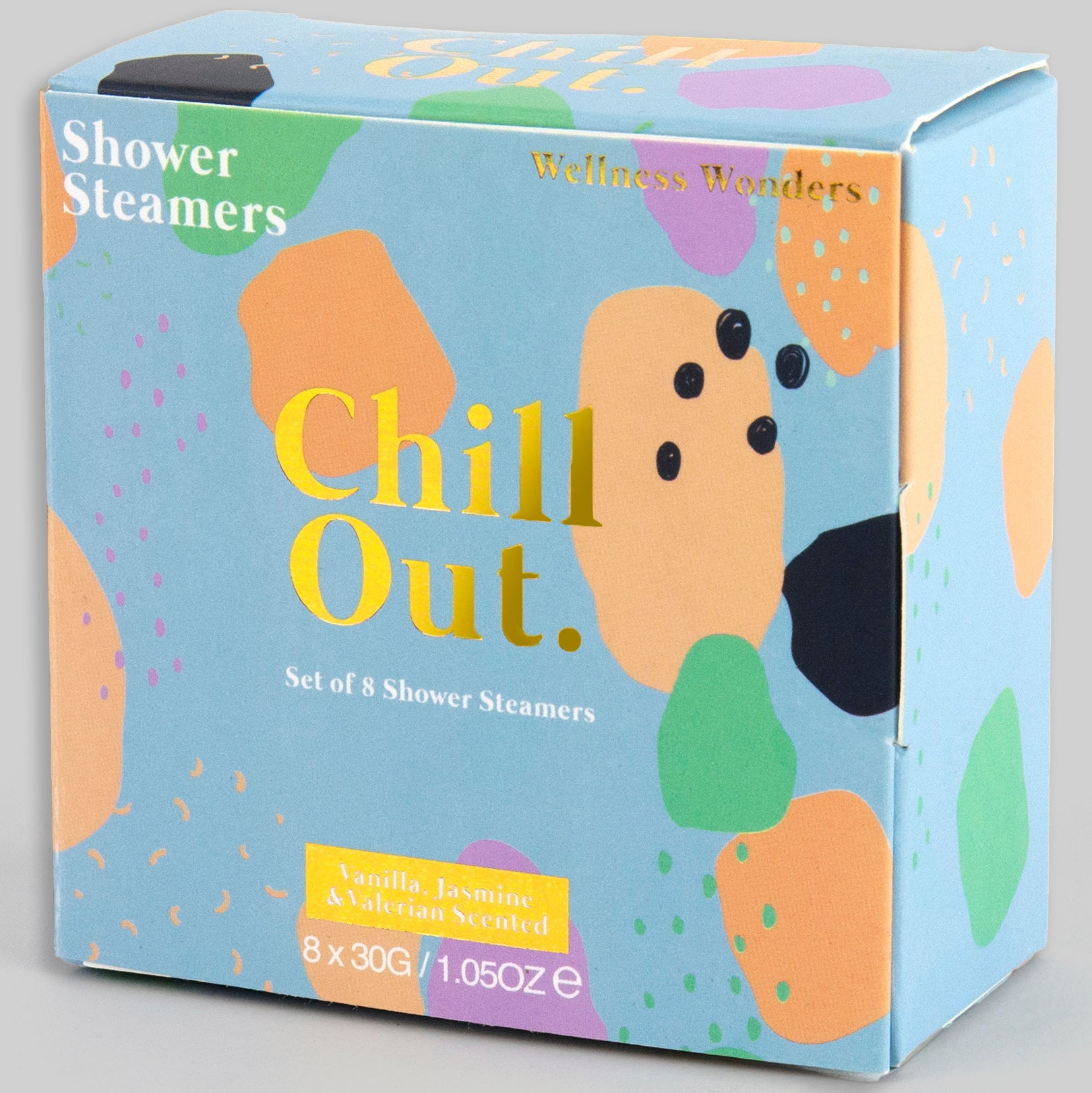Chill Out' Aroma Shower Steamers - Pack of 8