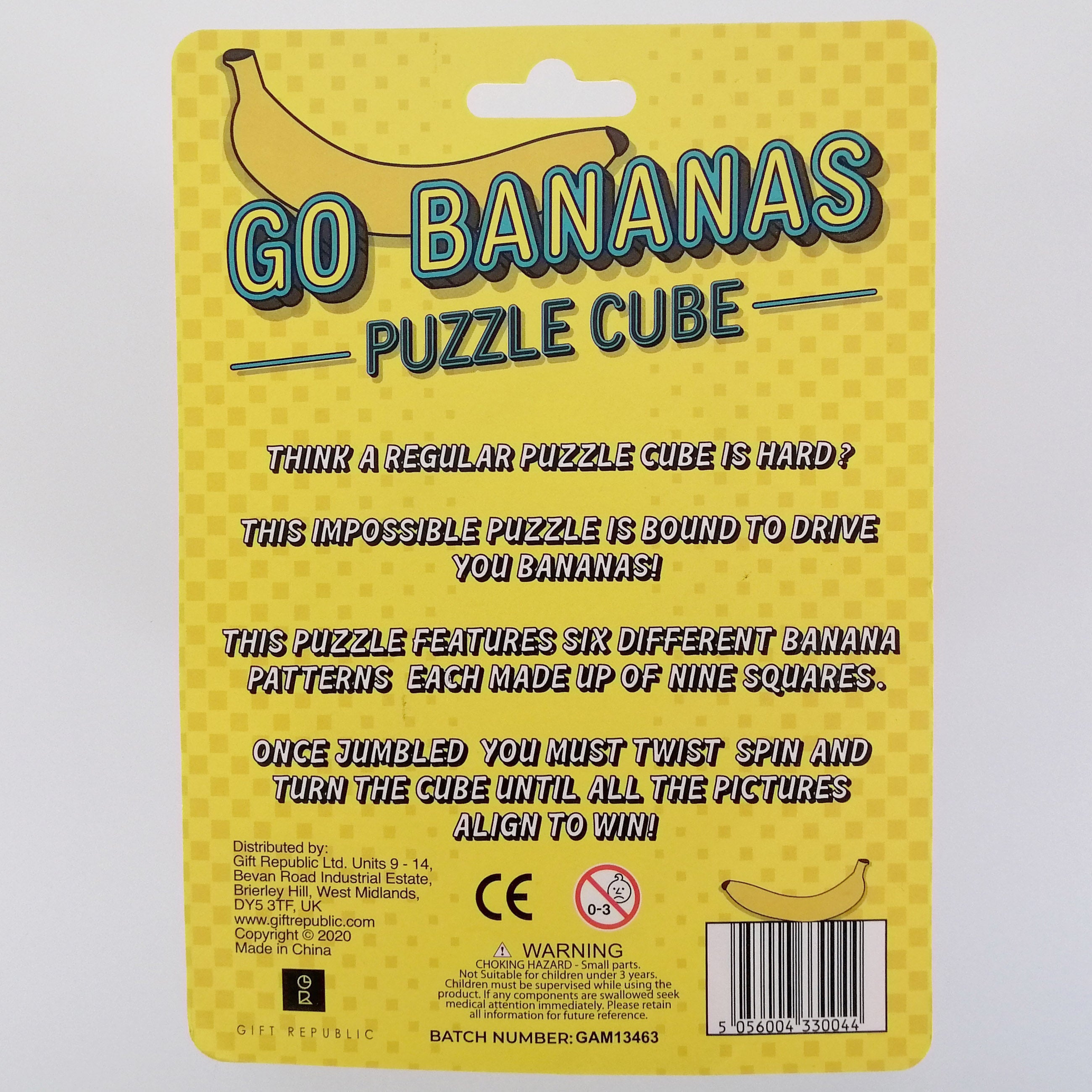 Go Bananas' Puzzle Cube