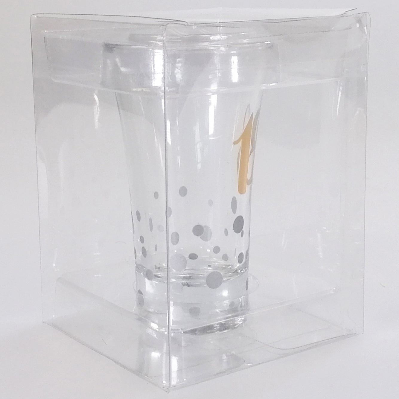 Rose Gold Skinny Shot Glass - 18th