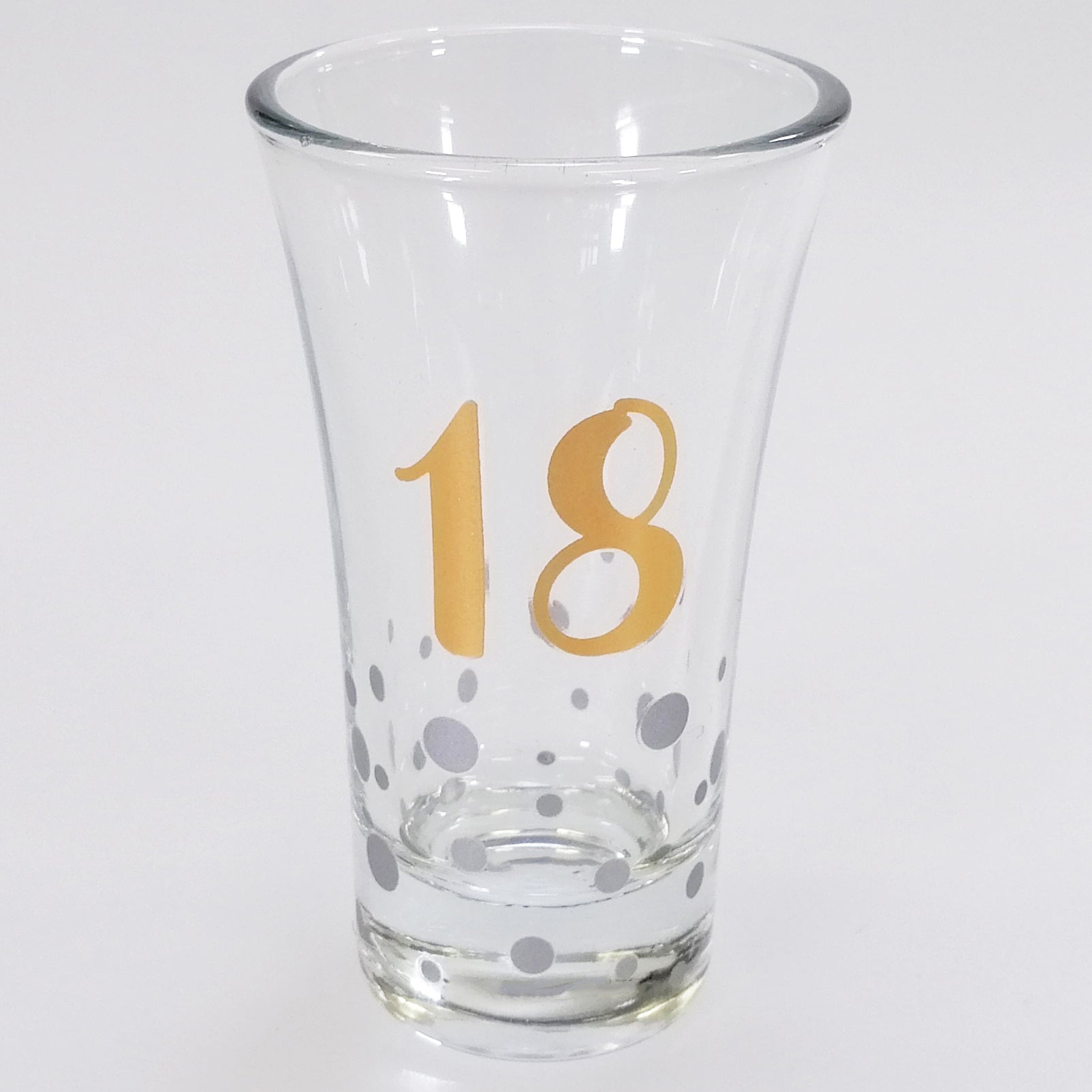 Rose Gold Skinny Shot Glass - 18th