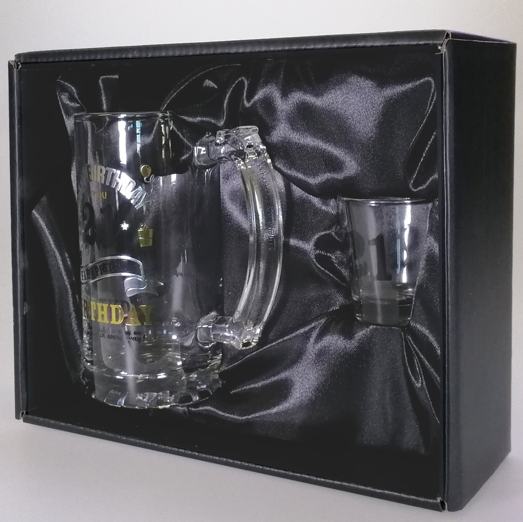 21st Birthday Shot & Stein Boxed Set