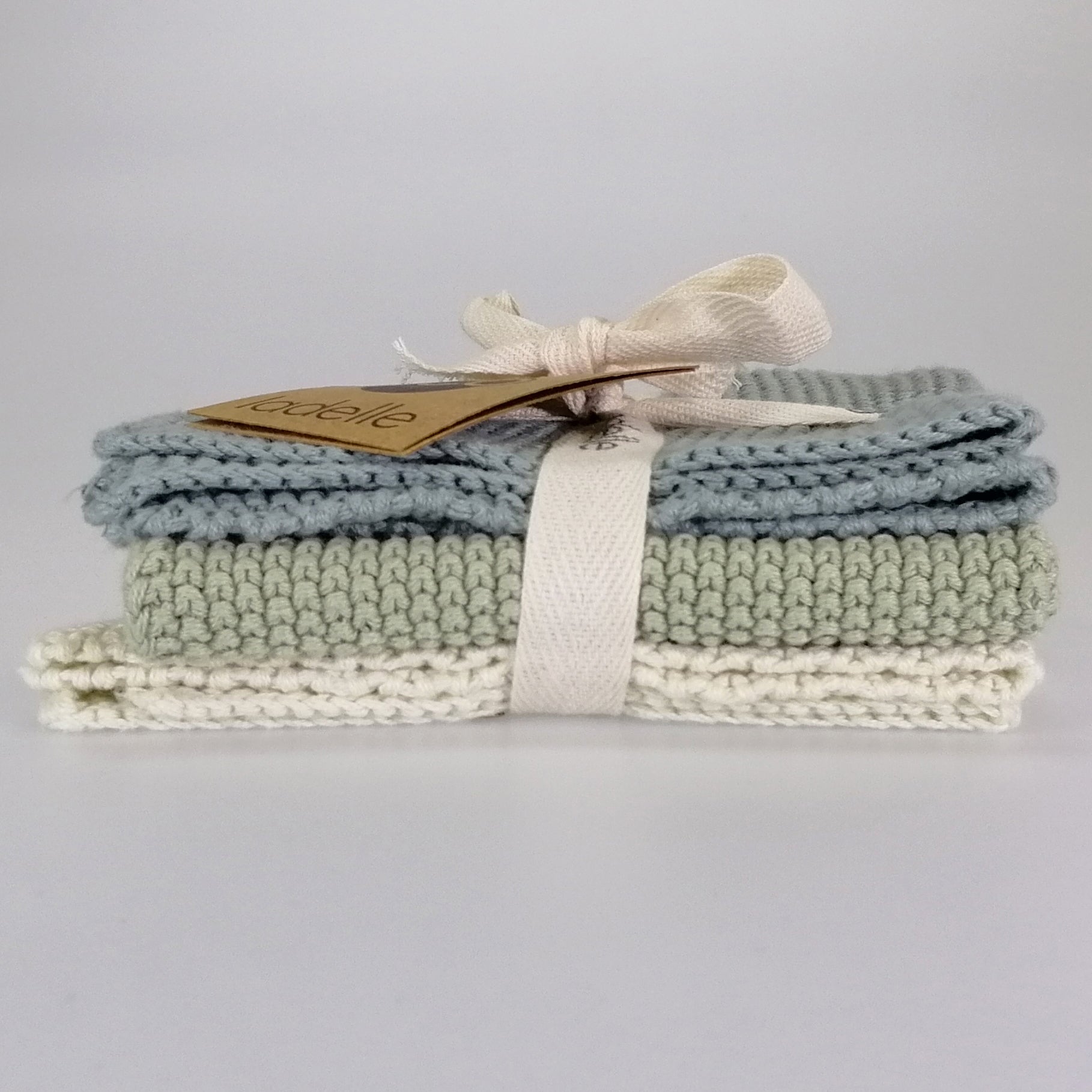 Eco Dish Cloths Set of 3 - Sage