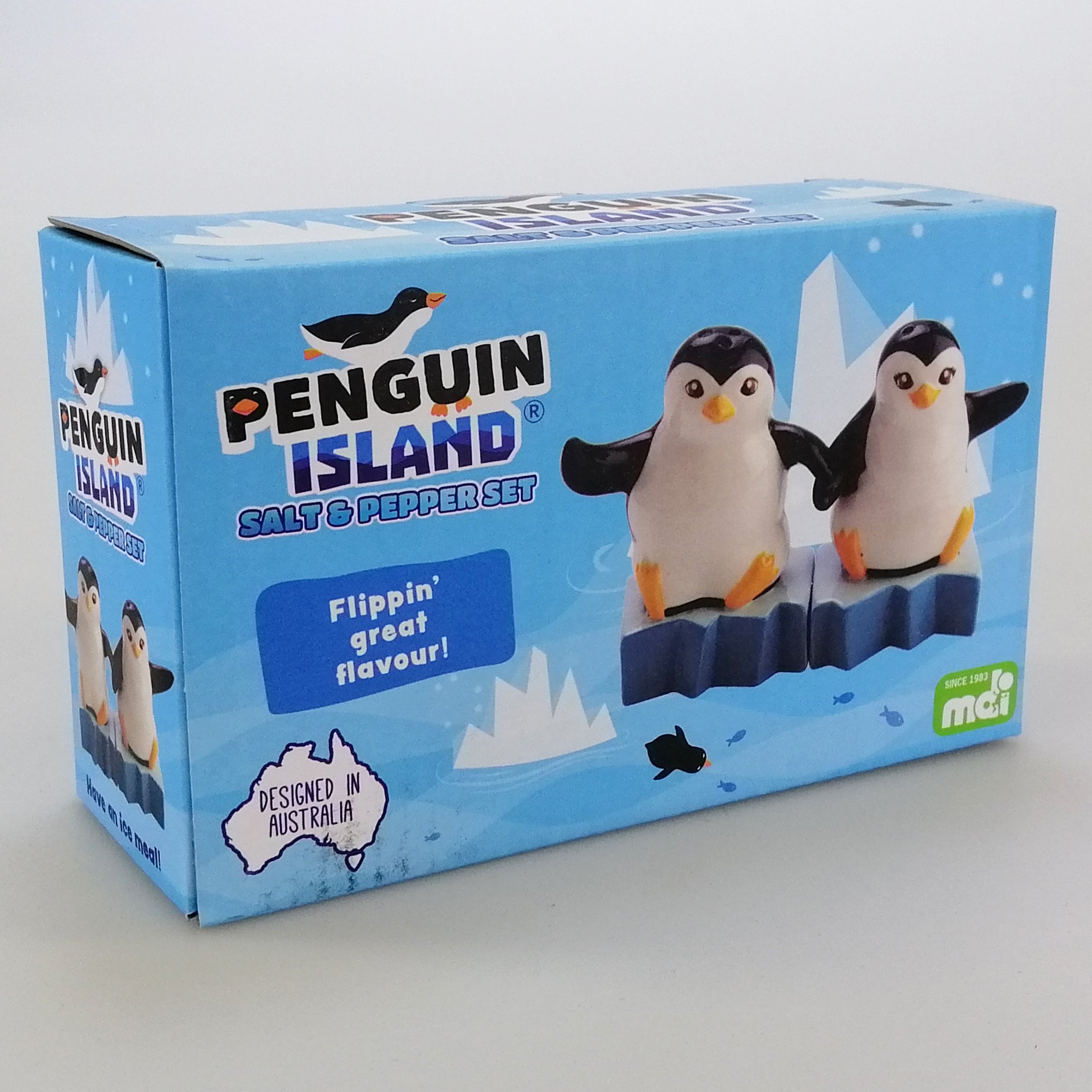 Penguin Island' Collectible Ceramic Salt & Pepper Set