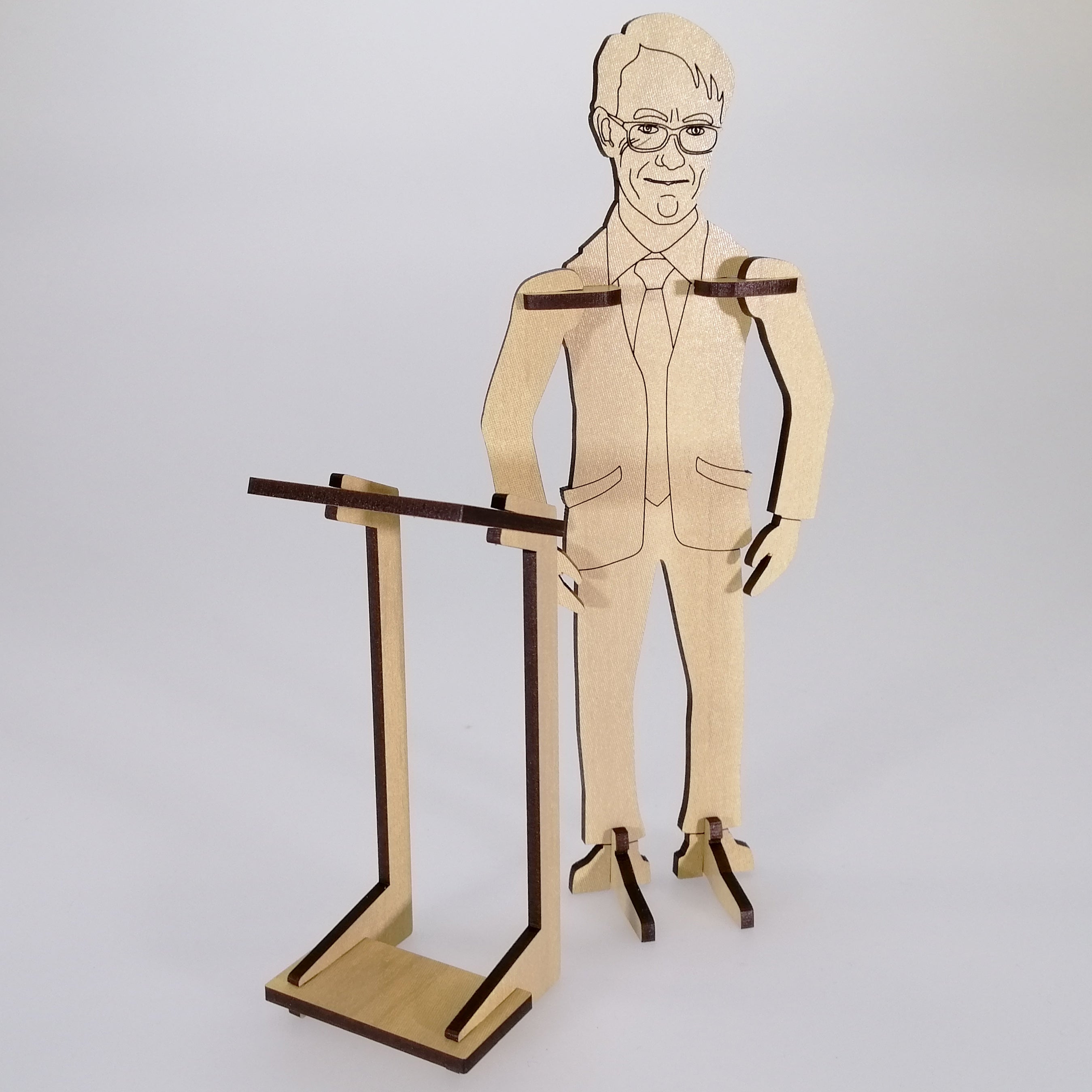 Ashley' Laser-Cut Wooden Model with Lectern