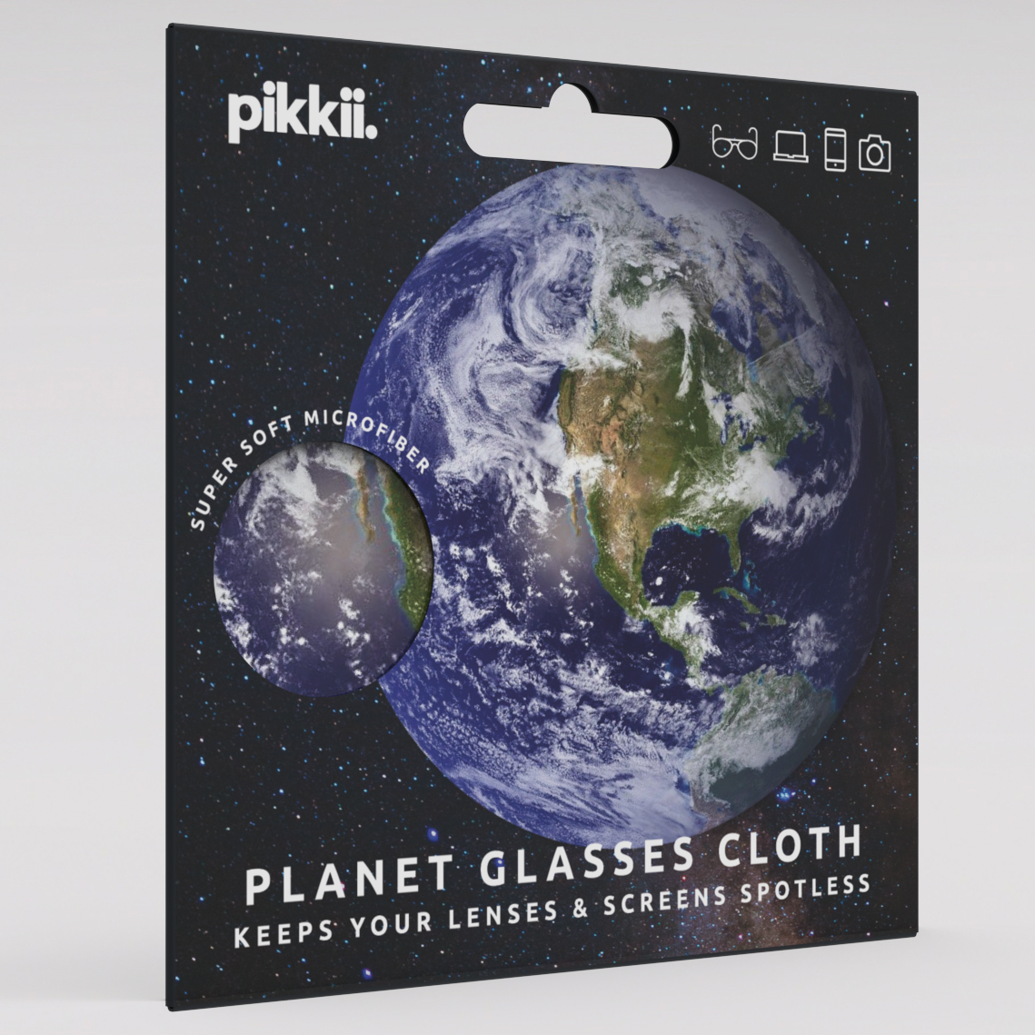 Lens Cleaning Cloth - Planet Earth