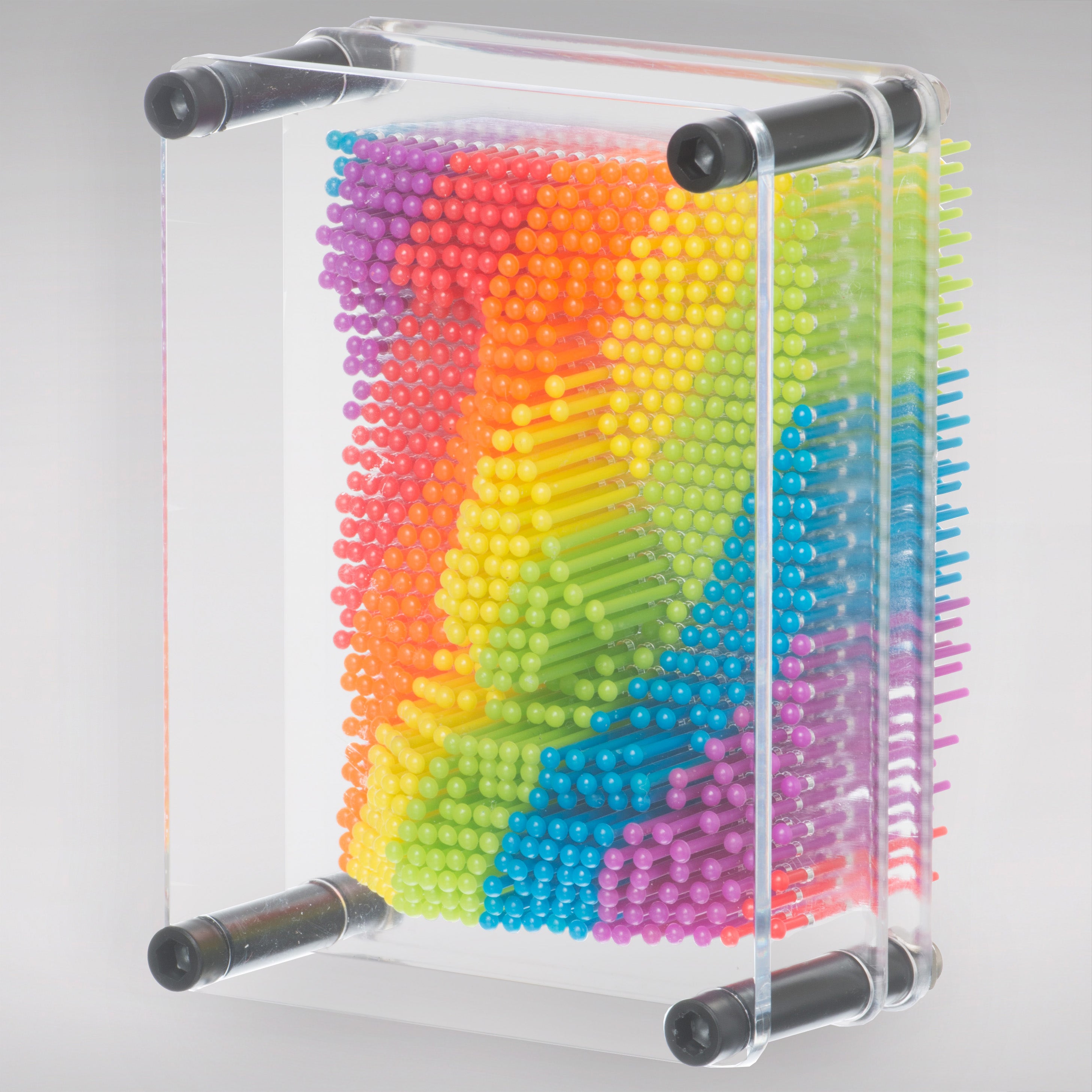 Rainbow Pin Art