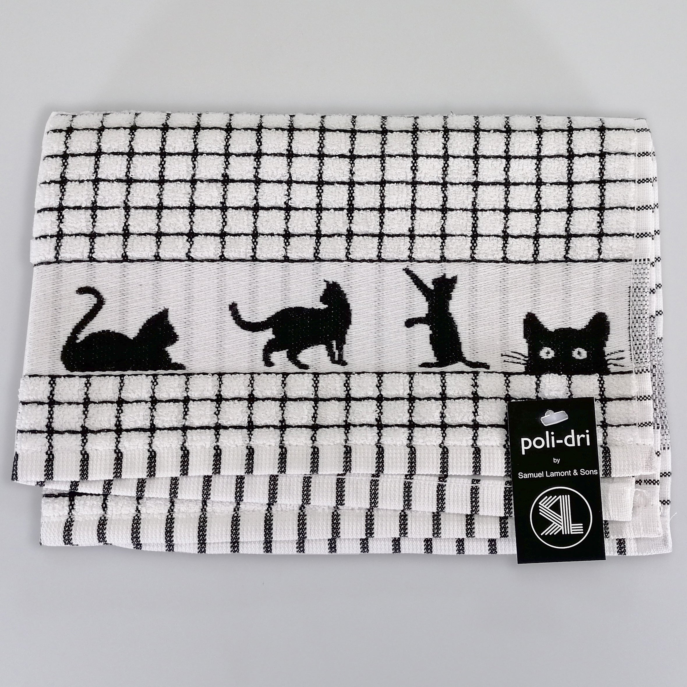 Poli Dri Tea Towel - Cats