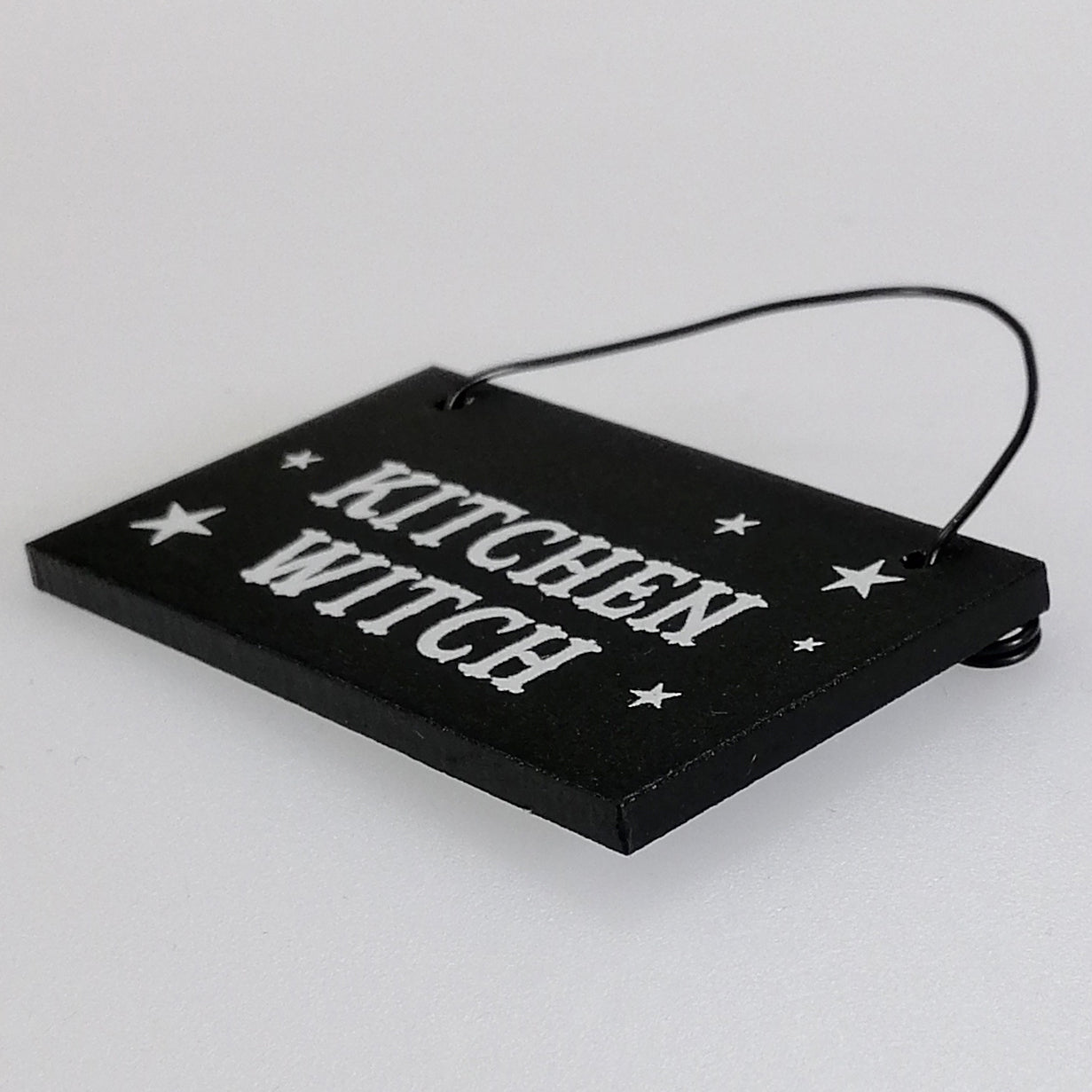 Kitchen Witch' Mini Witch Sign