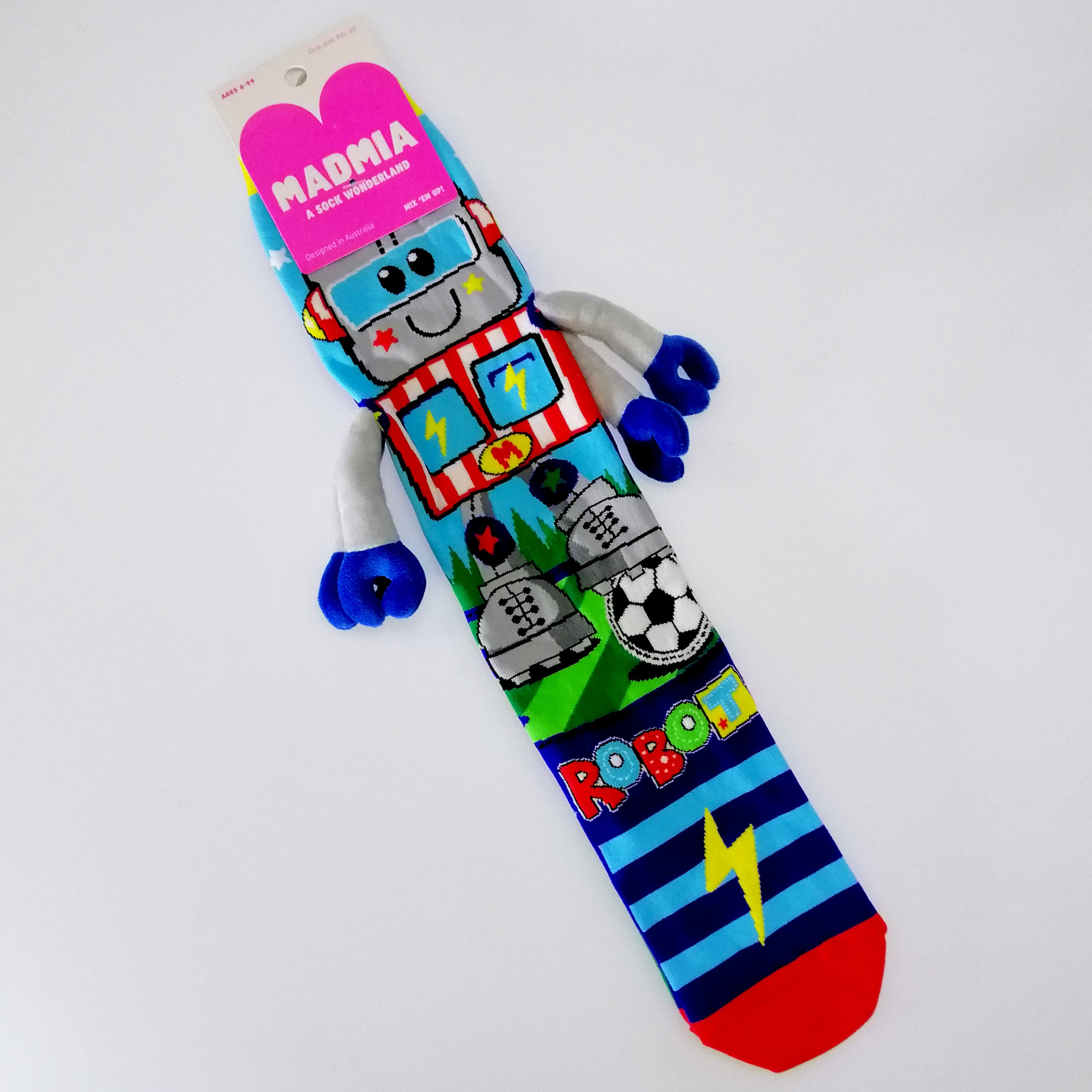 MadMia Socks - Robots - Onesize