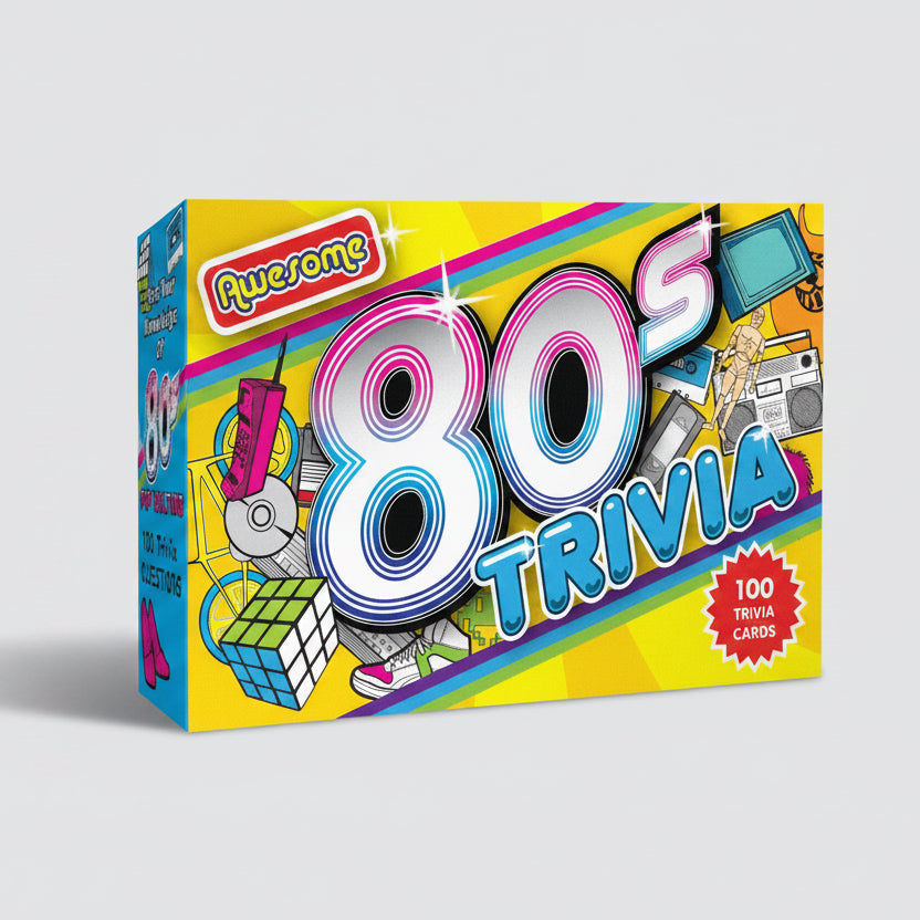 80s Trivia - 100 Cards