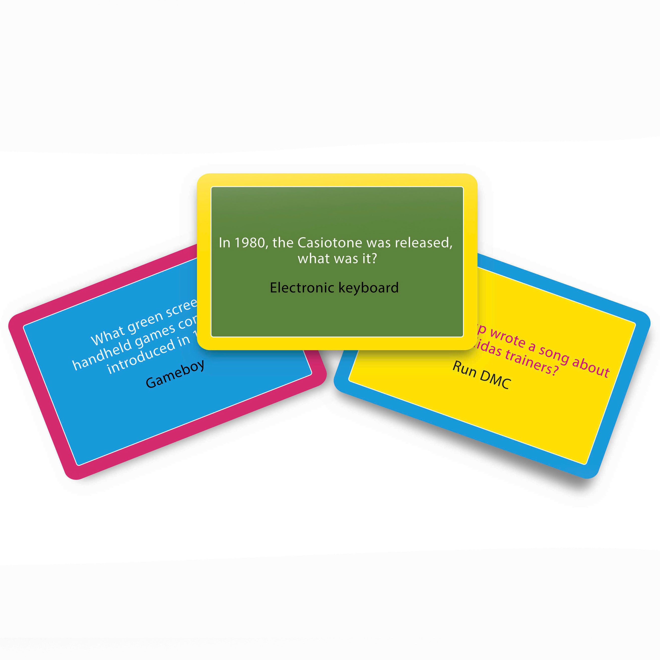 80s Trivia - 100 Cards