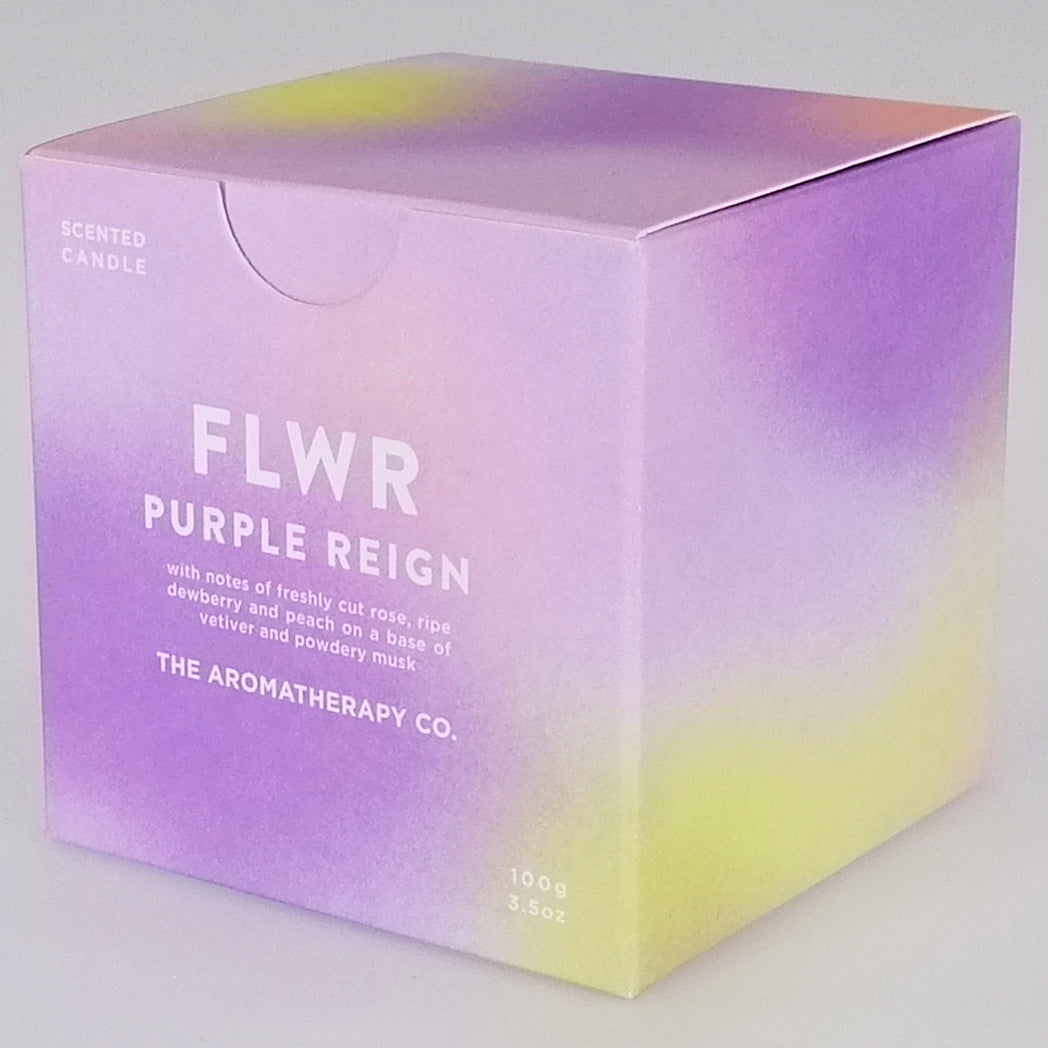 The Aromatherapy Co. FLWR Candle - Purple Reign