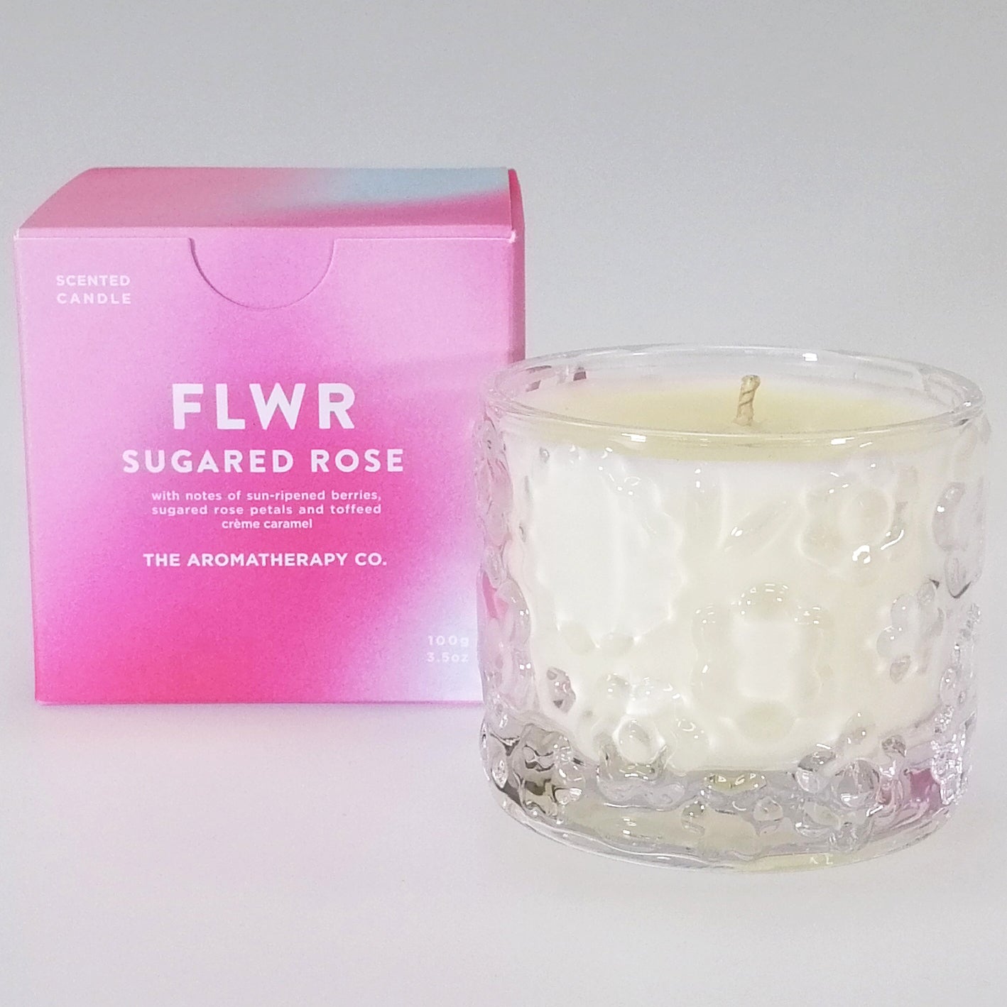 The Aromatherapy Co. FLWR Candle - Sugared Rose
