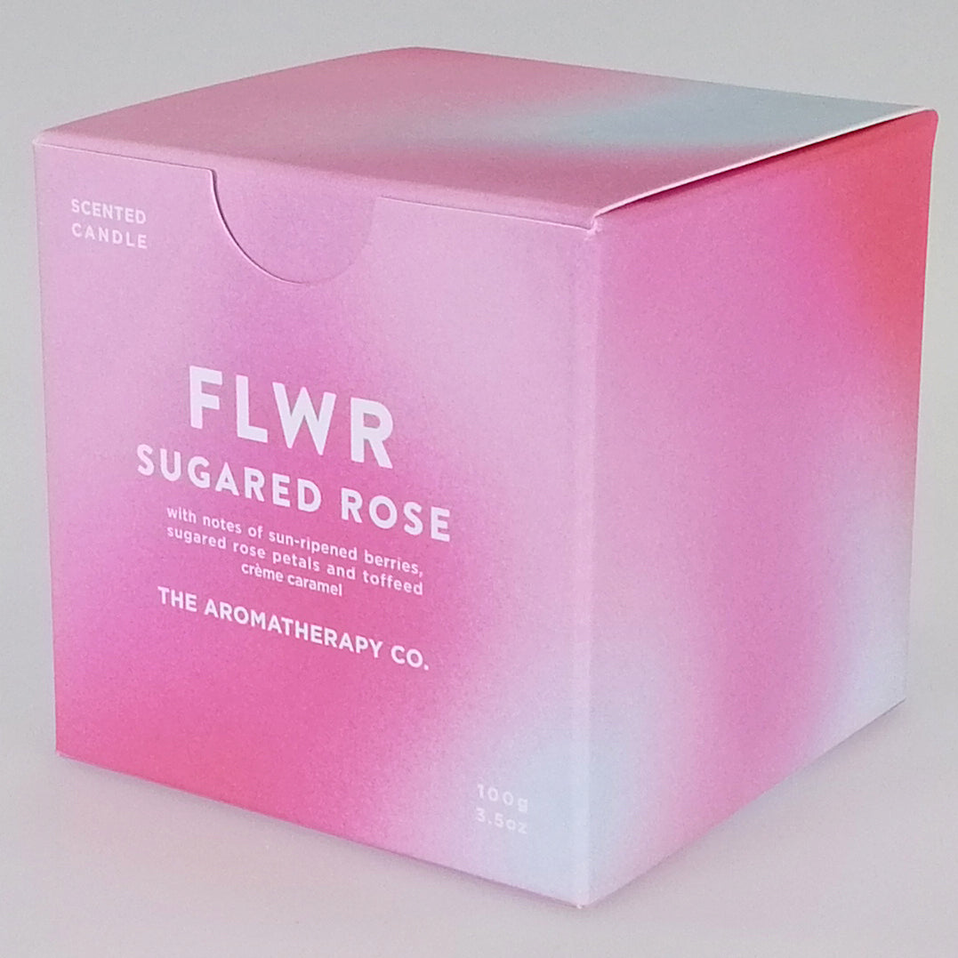 The Aromatherapy Co. FLWR Candle - Sugared Rose