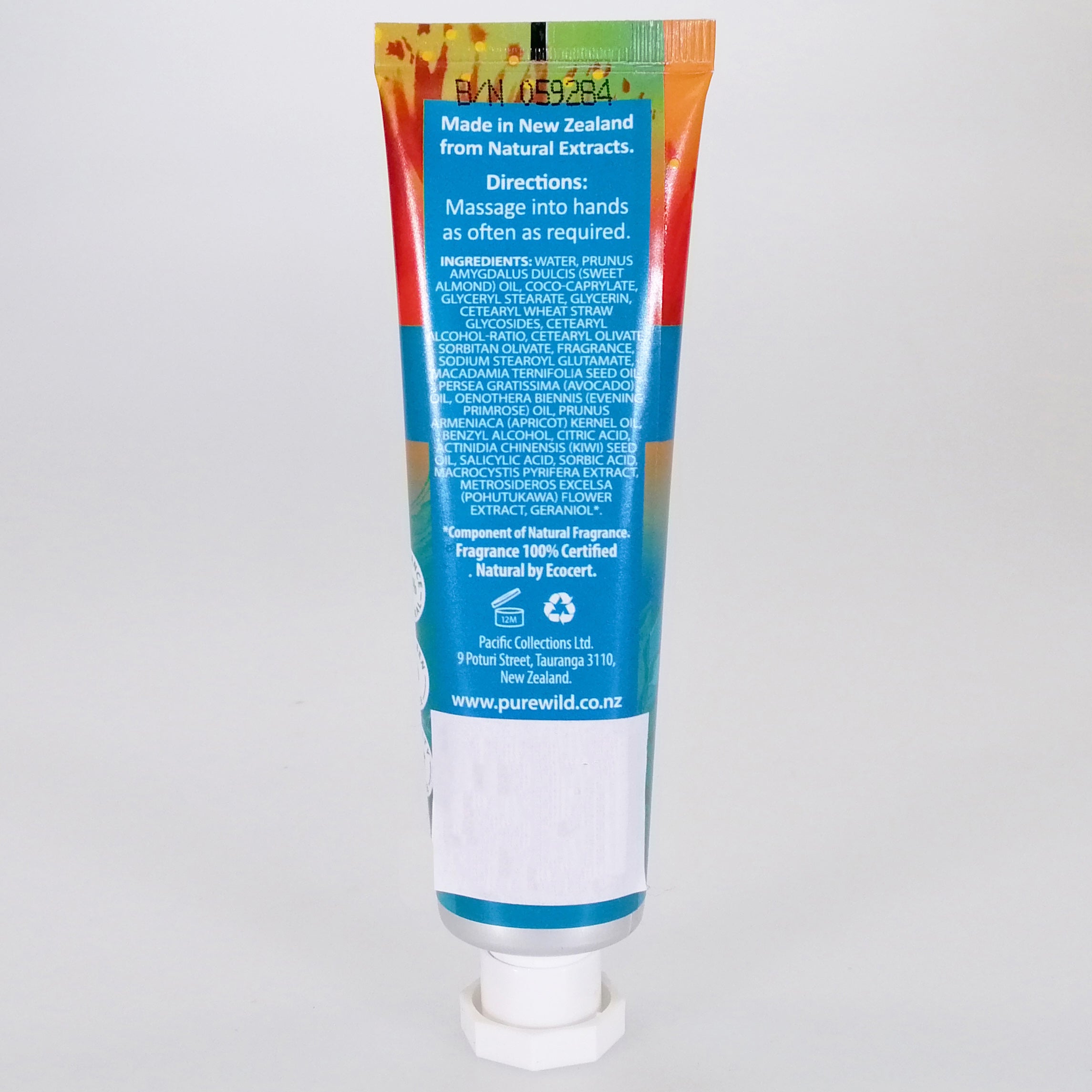 Pure Wild Natural Hand Creme - Ocean Kelp & Pohutukawa