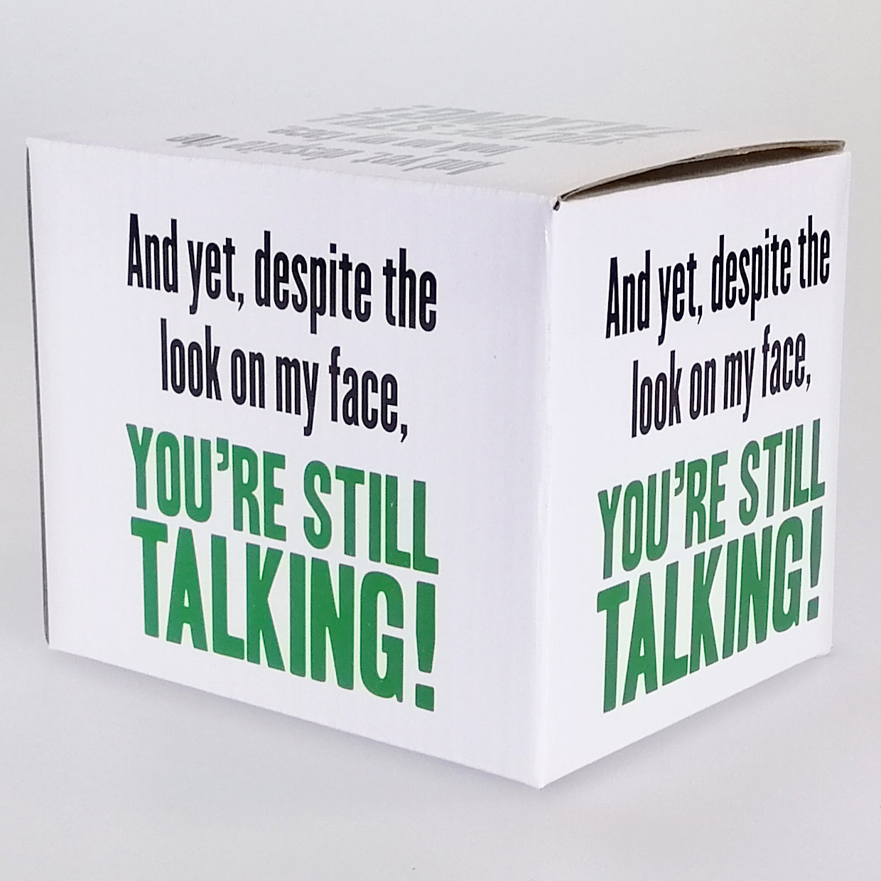 Boxed Mug - '...Still Talking'