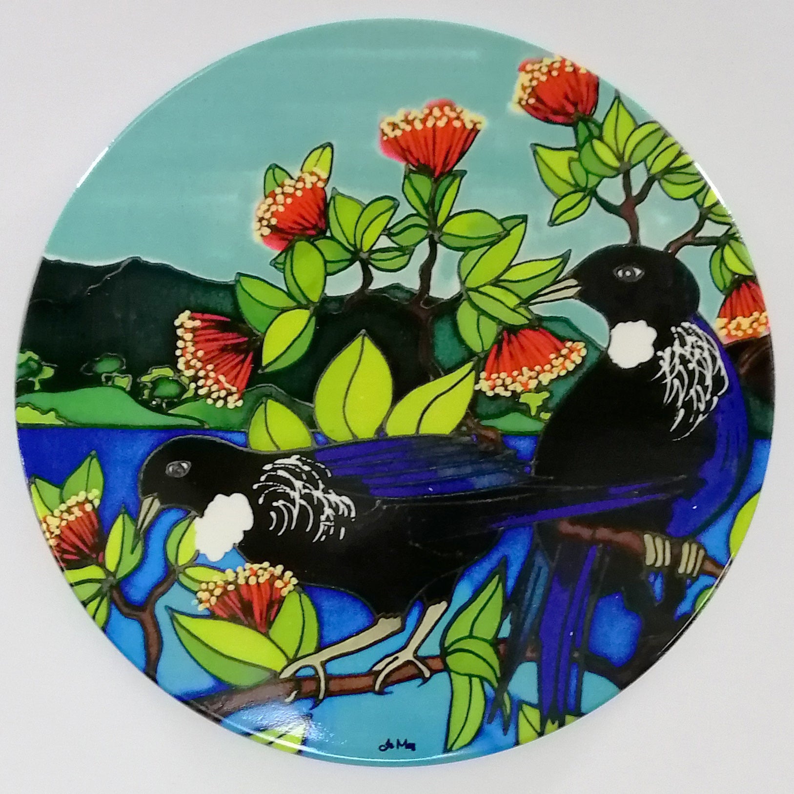 Jo May - Round Tui Ceramic Trivet