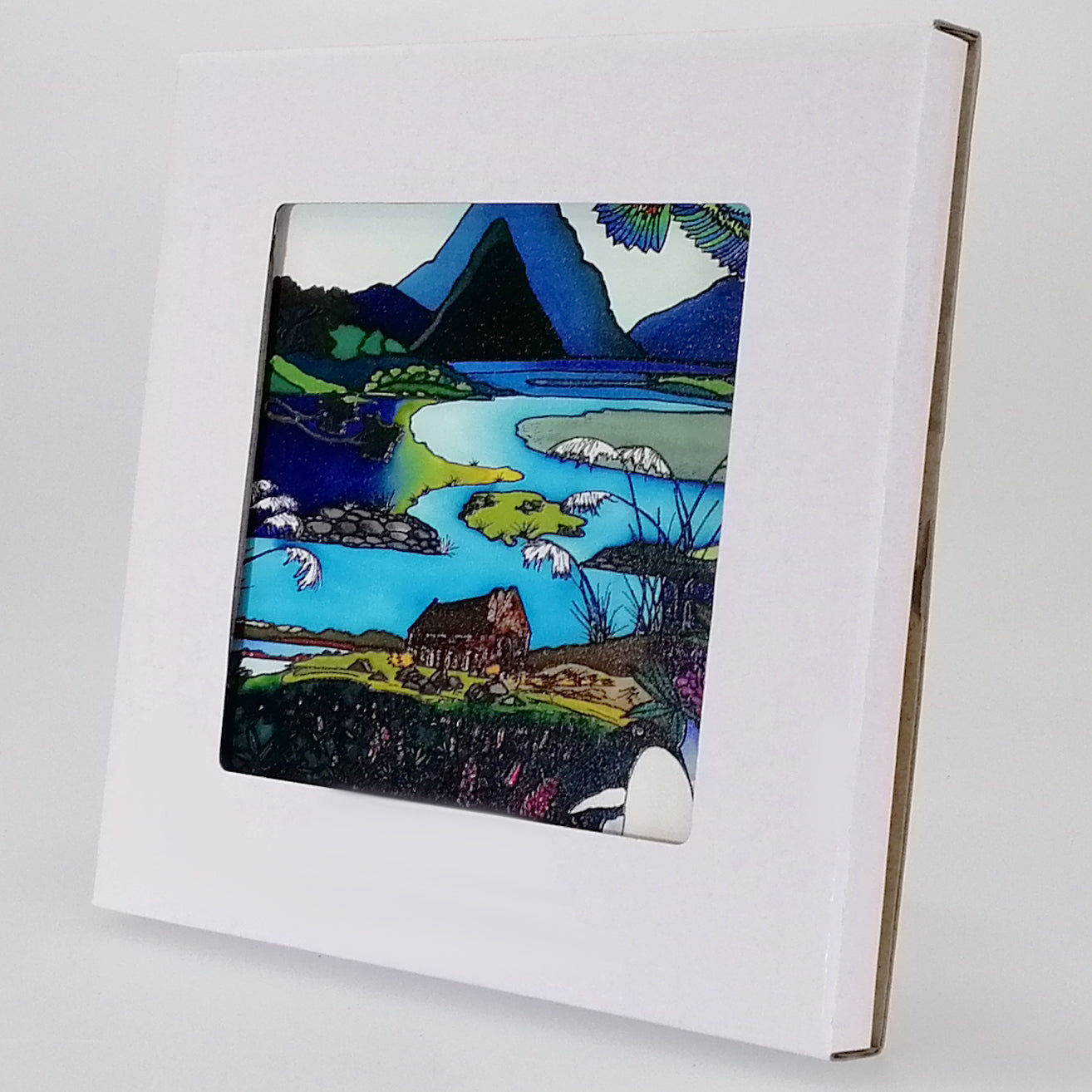 Jo May - South Island Scenery Ceramic Tile Hanging