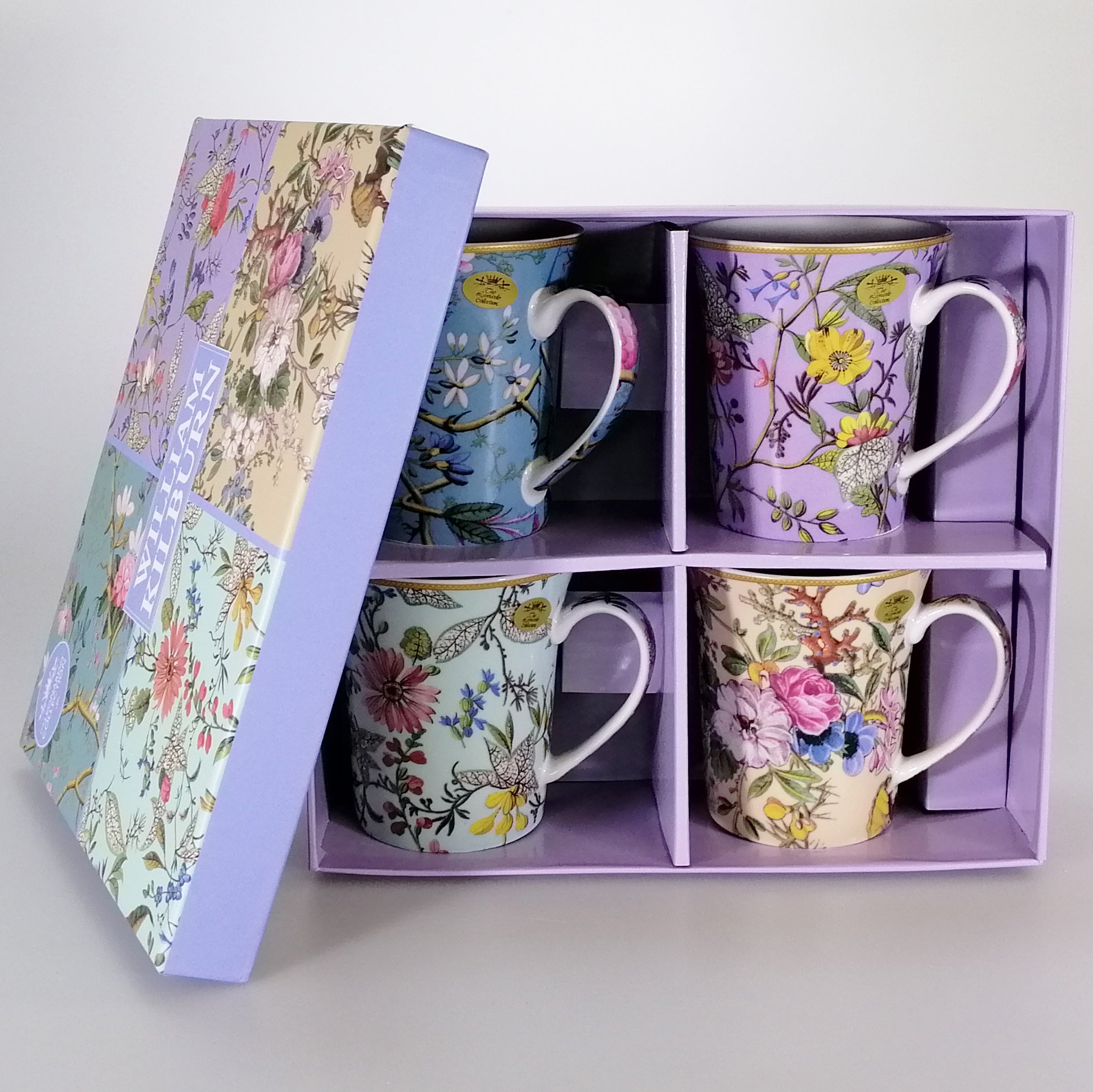 William Kilburn - Mugs - 4pc Set