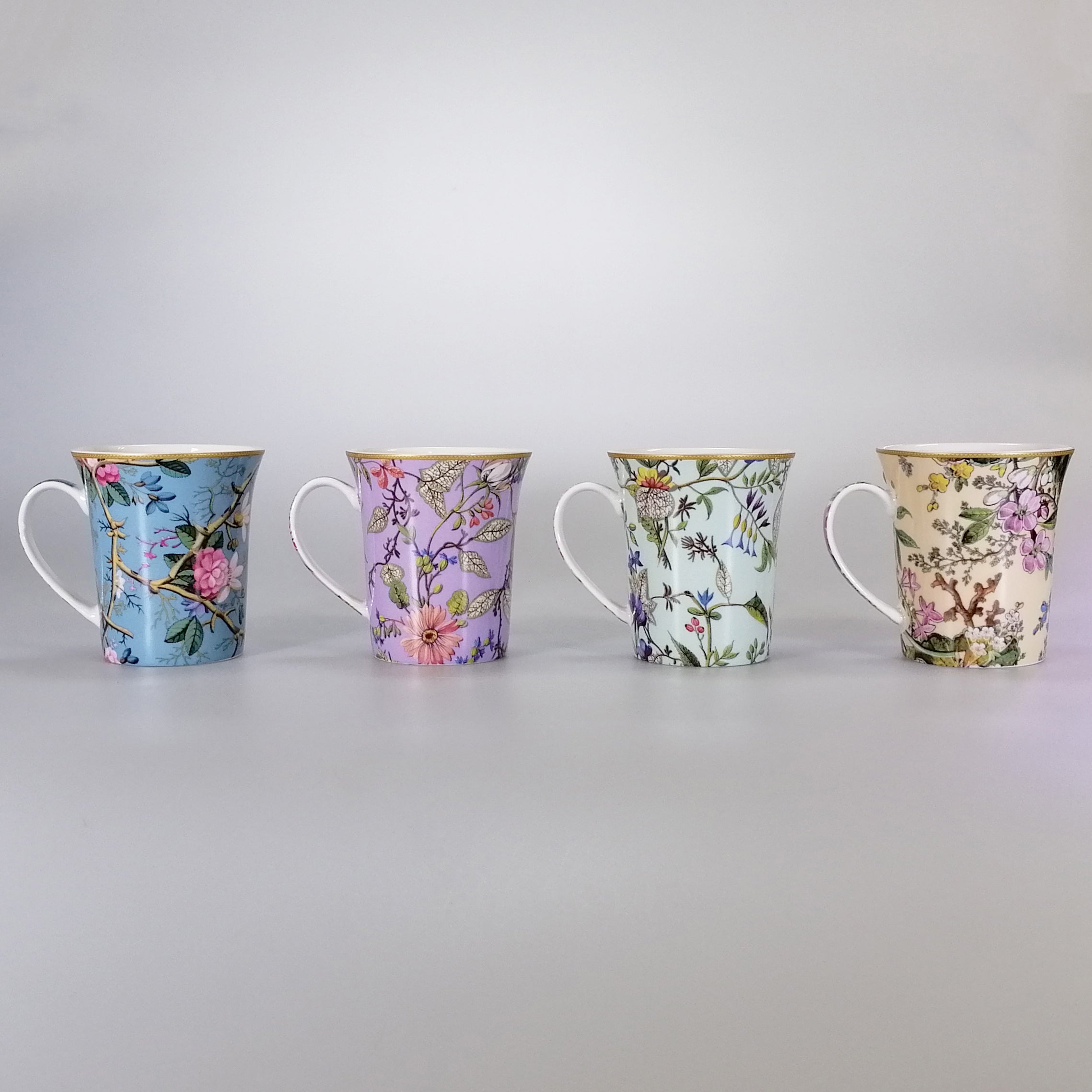 William Kilburn - Mugs - 4pc Set