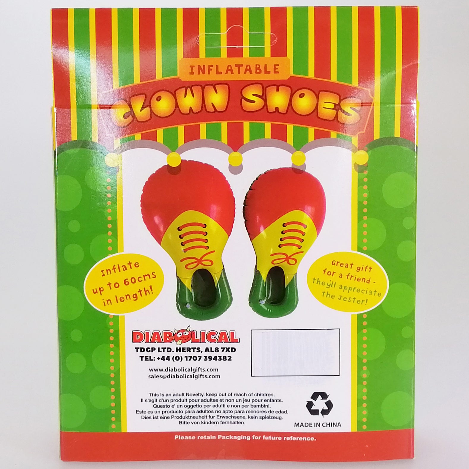 Inflatable Clown Shoes