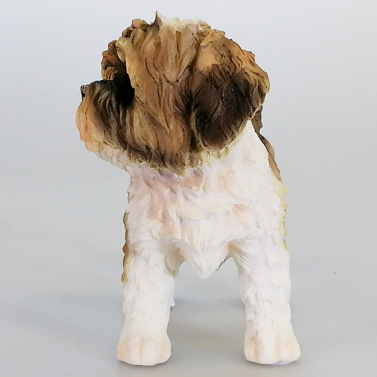 Leonardo Collection - Shih Tzu Dog Figurine - Brown & White
